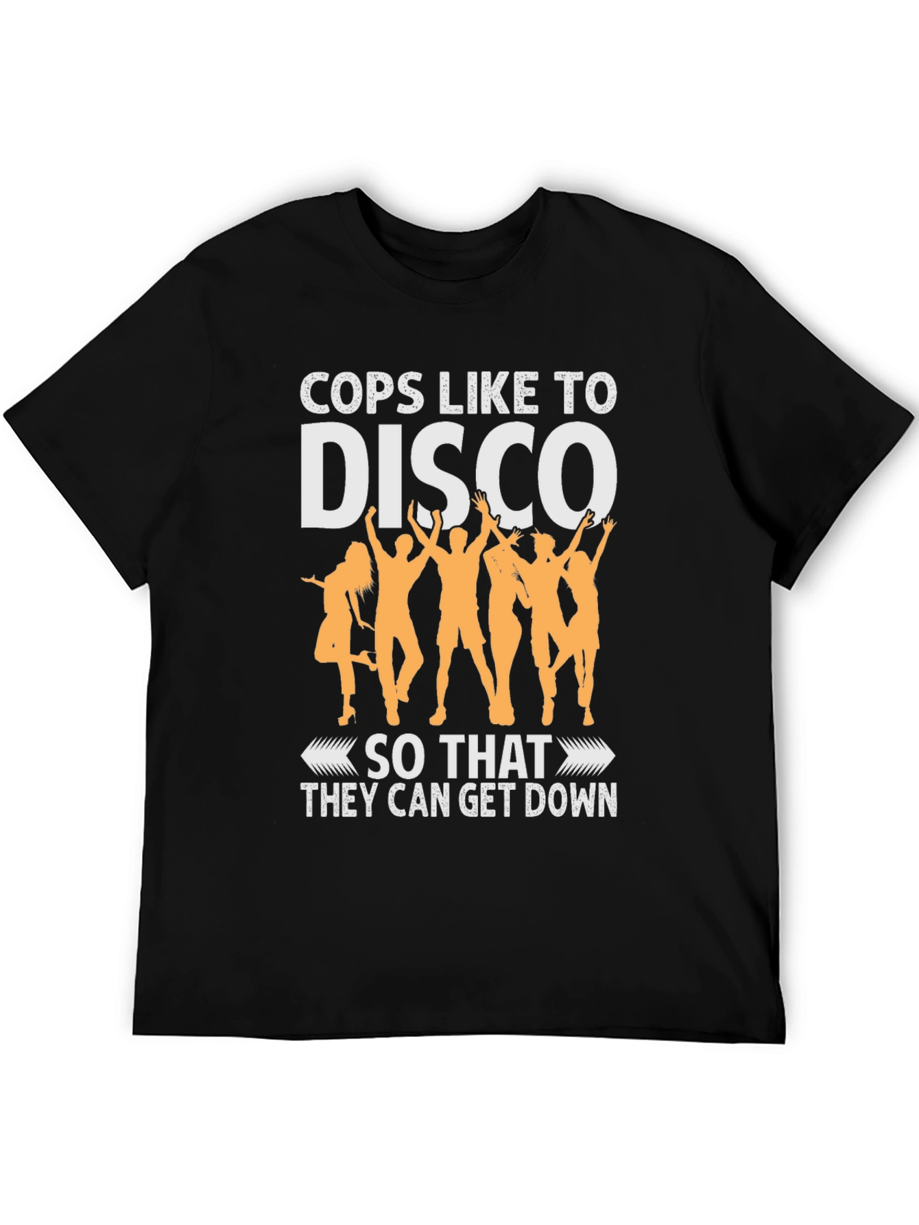 Cops Like to Disco T-Shirt - Funny Dance Tee