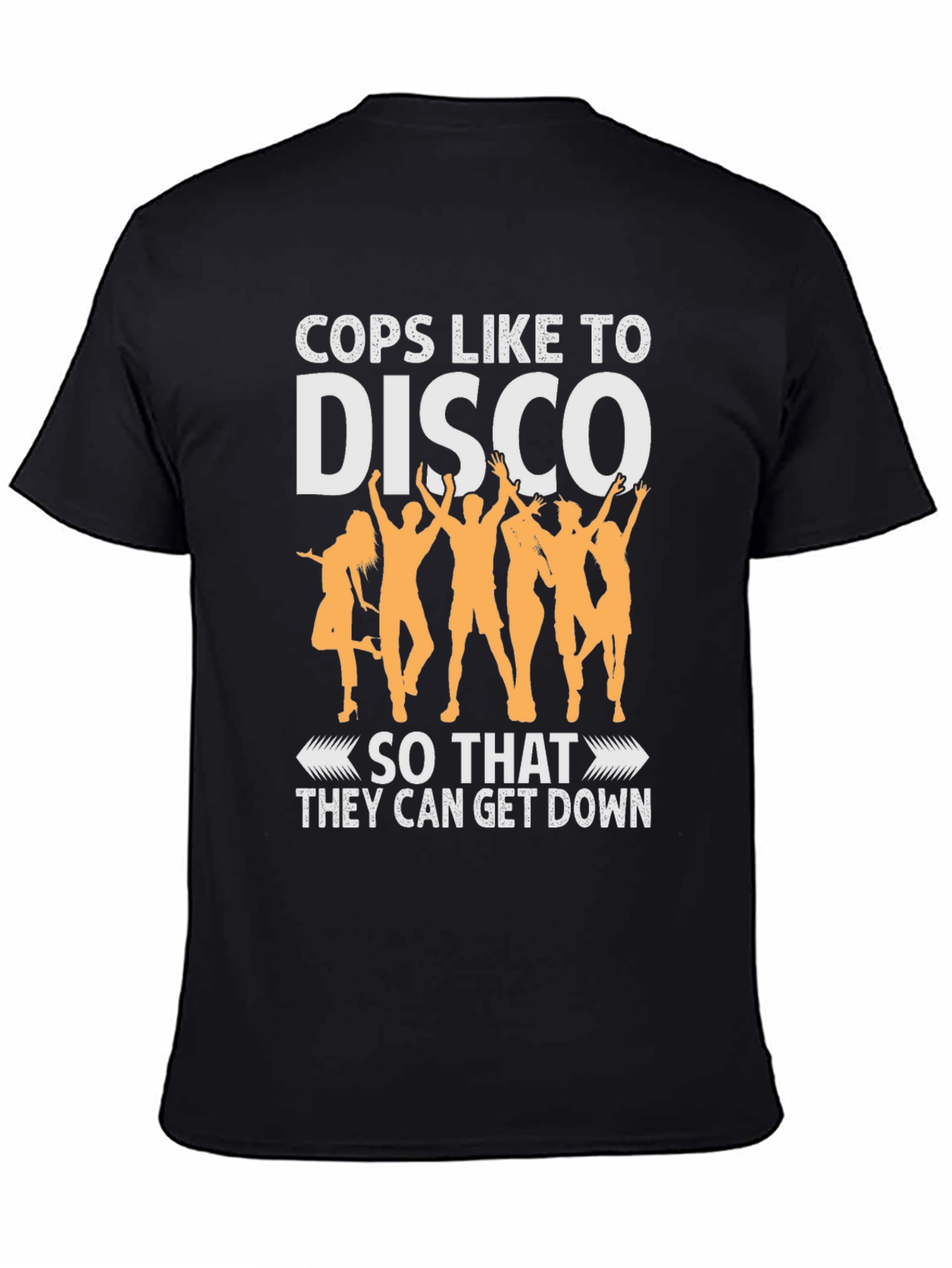 Cops Like to Disco T-Shirt - Funny Dance Tee