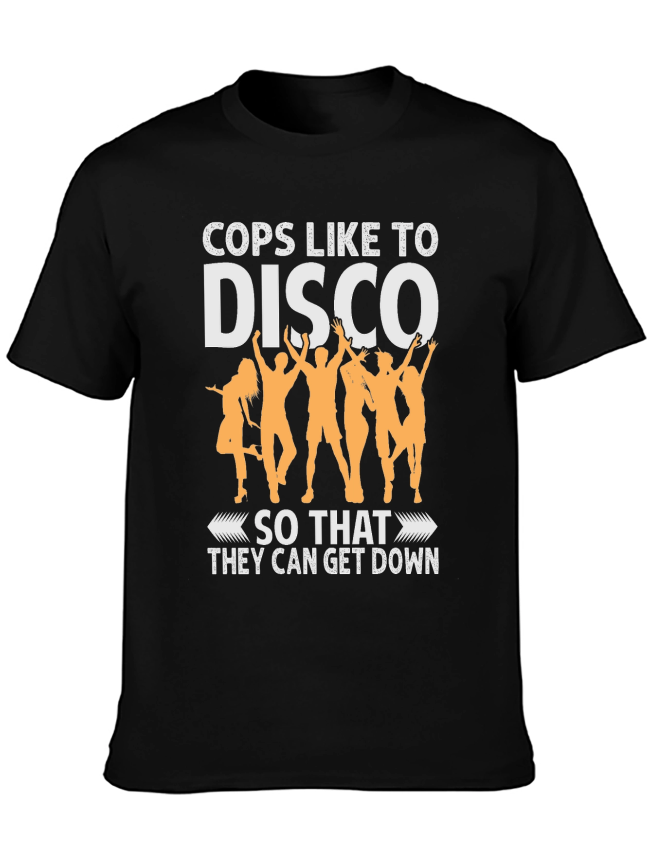 Cops Like to Disco T-Shirt - Funny Dance Tee