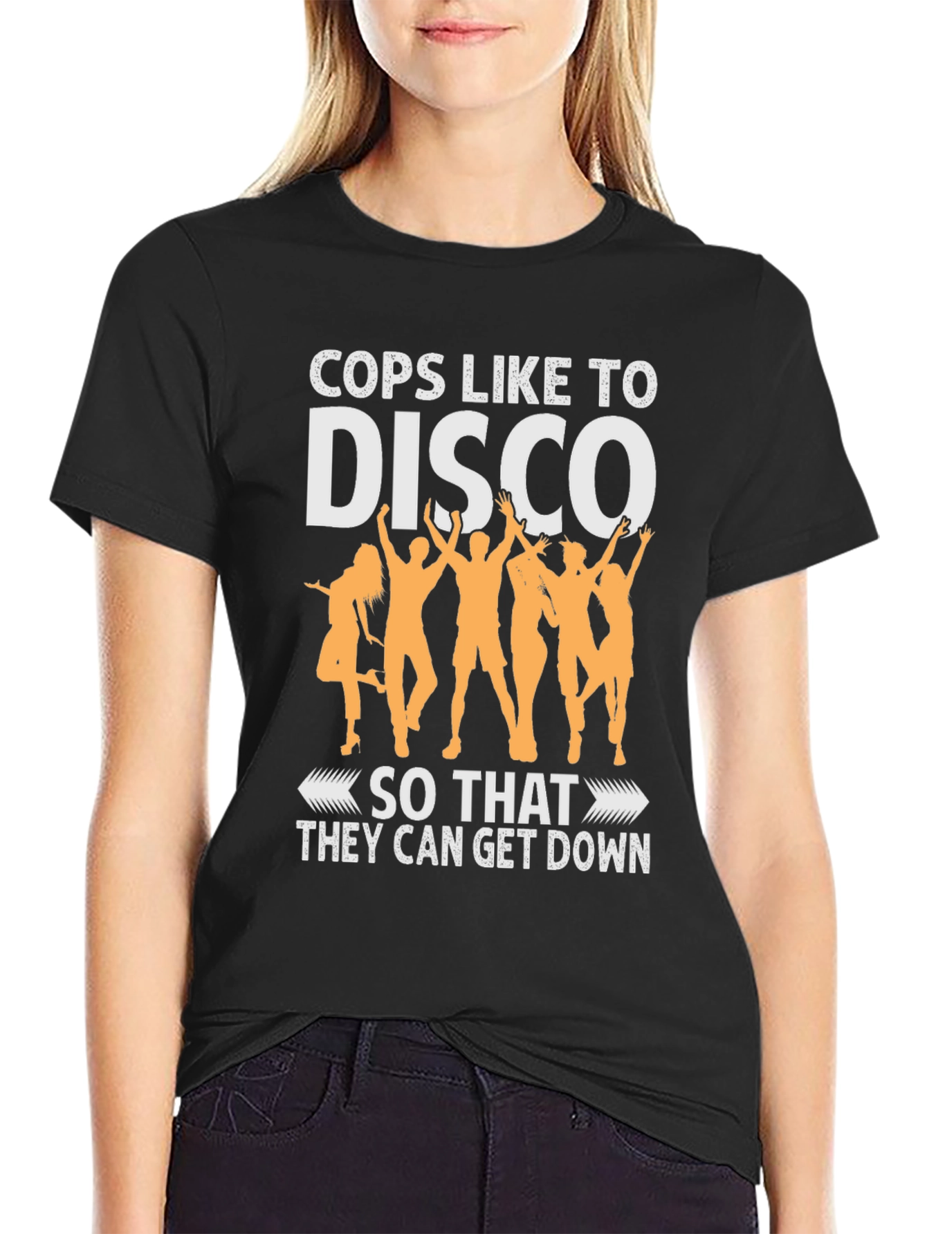 Cops Like to Disco T-Shirt - Funny Dance Tee