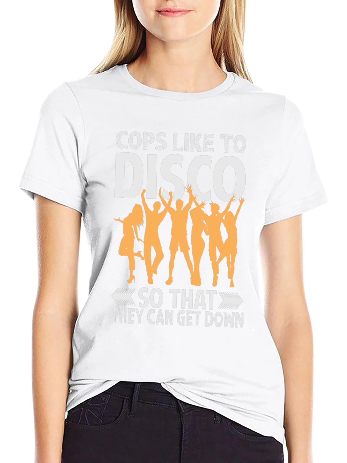 Cops Like to Disco T-Shirt - Funny Dance Tee