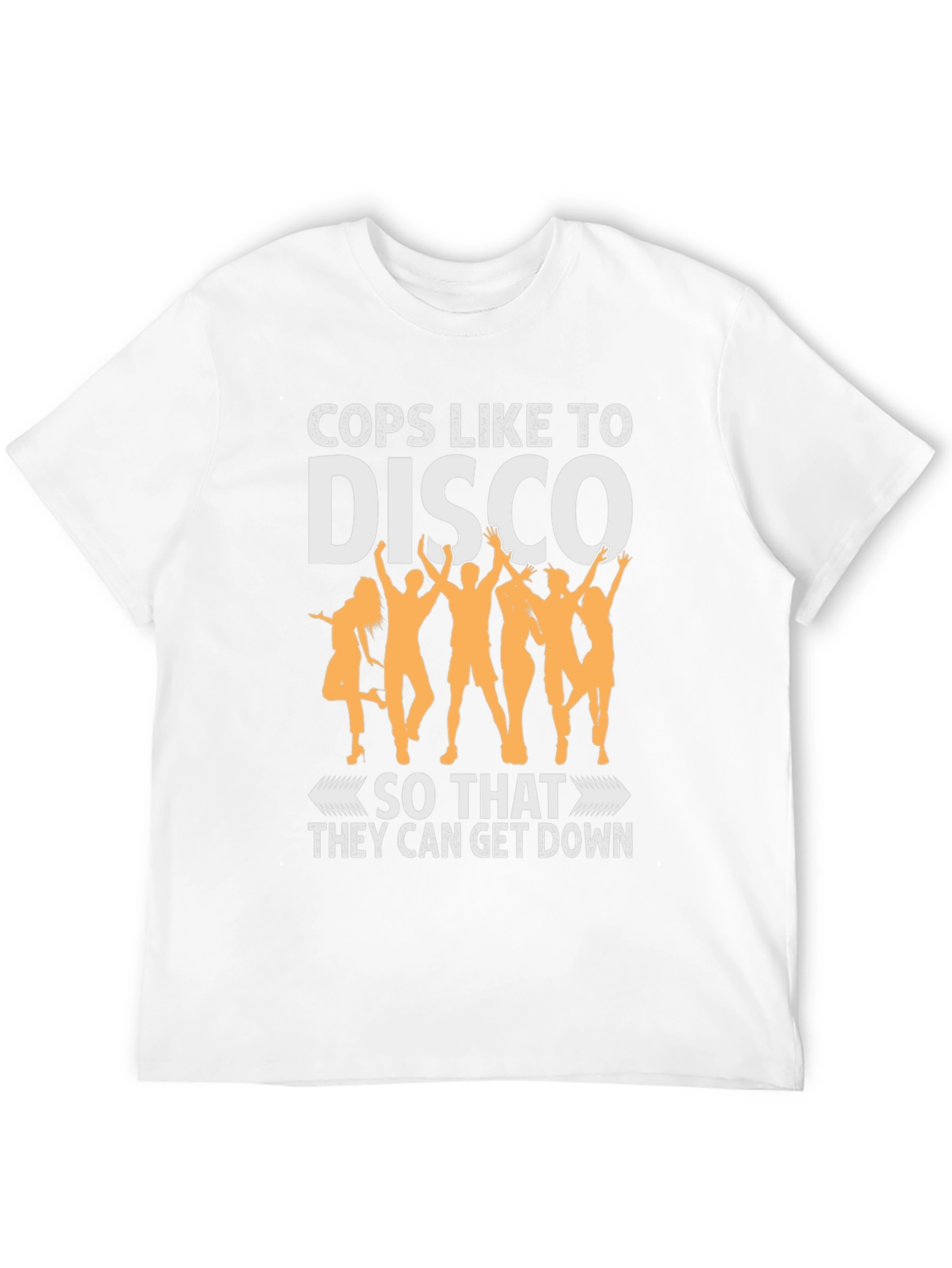 Cops Like to Disco T-Shirt - Funny Dance Tee