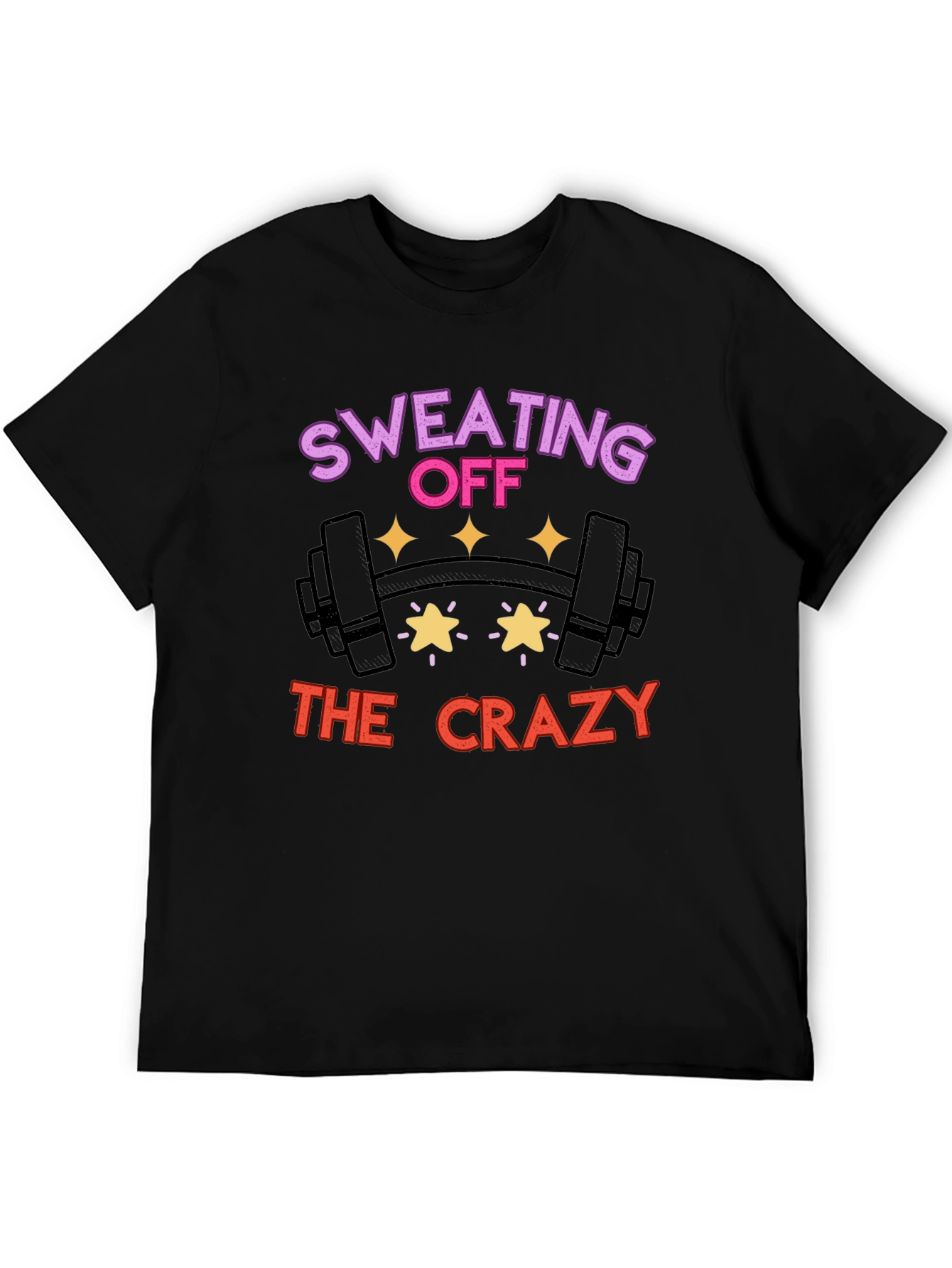 Sweating Off the Crazy Graphic T-Shirt