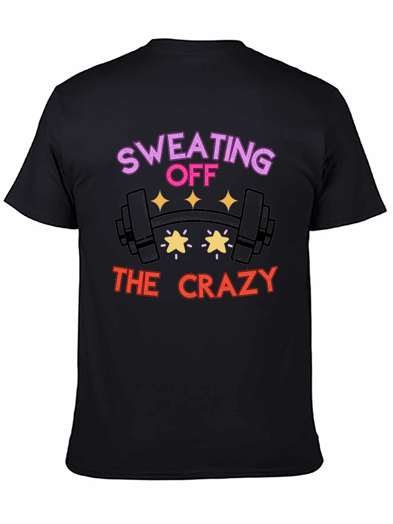 Sweating Off the Crazy Graphic T-Shirt