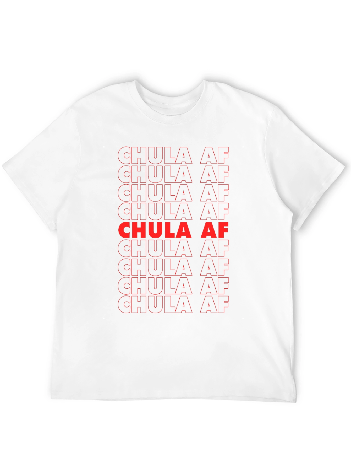 Chula AF Graphic Print Black T-Shirt
