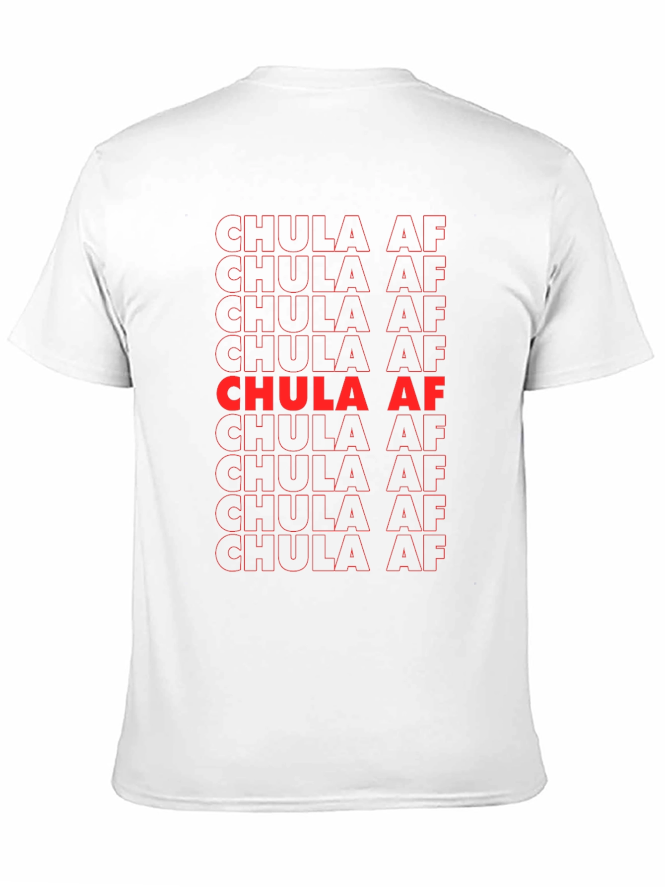 Chula AF Graphic Print Black T-Shirt