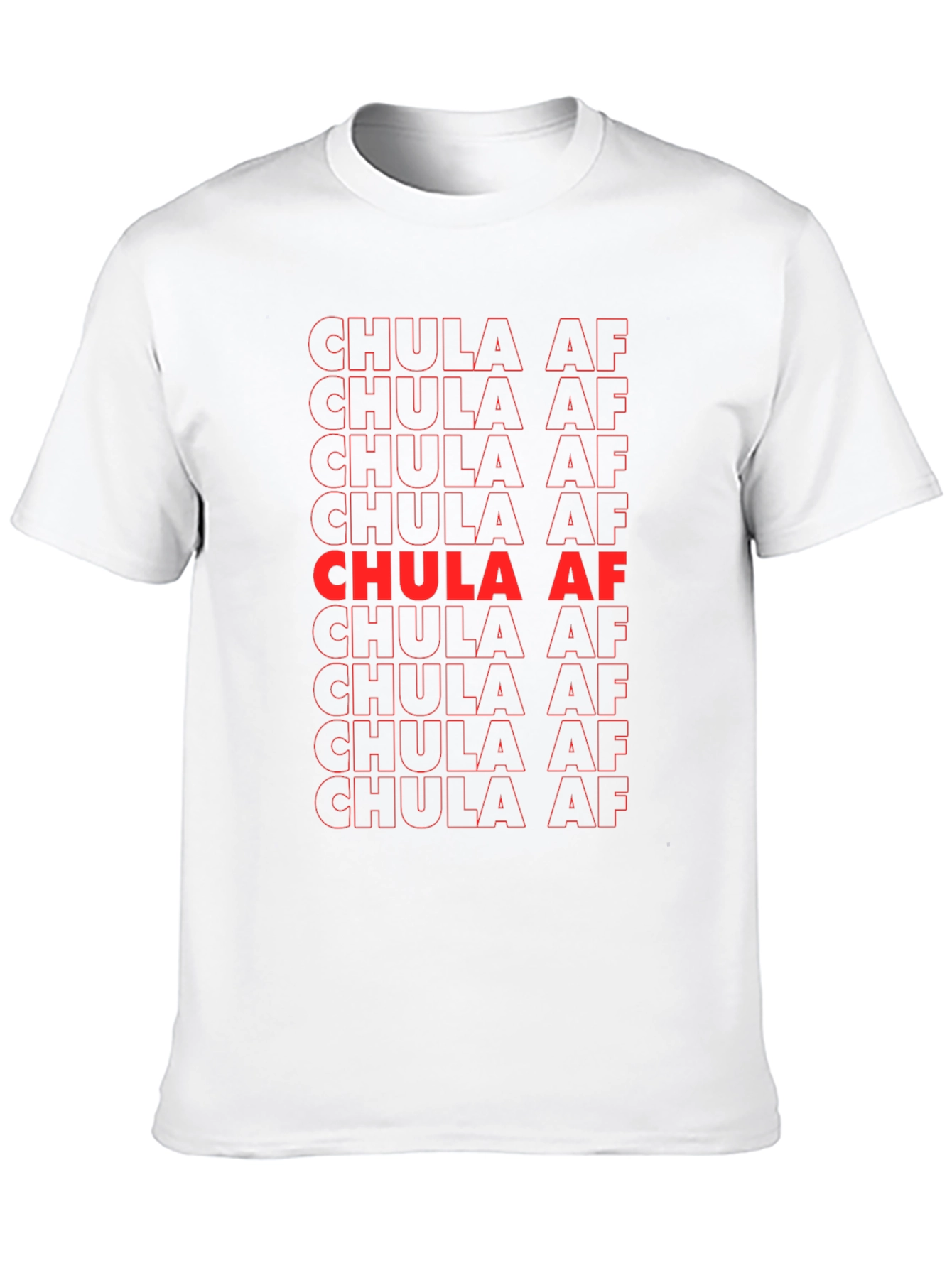 Chula AF Graphic Print Black T-Shirt