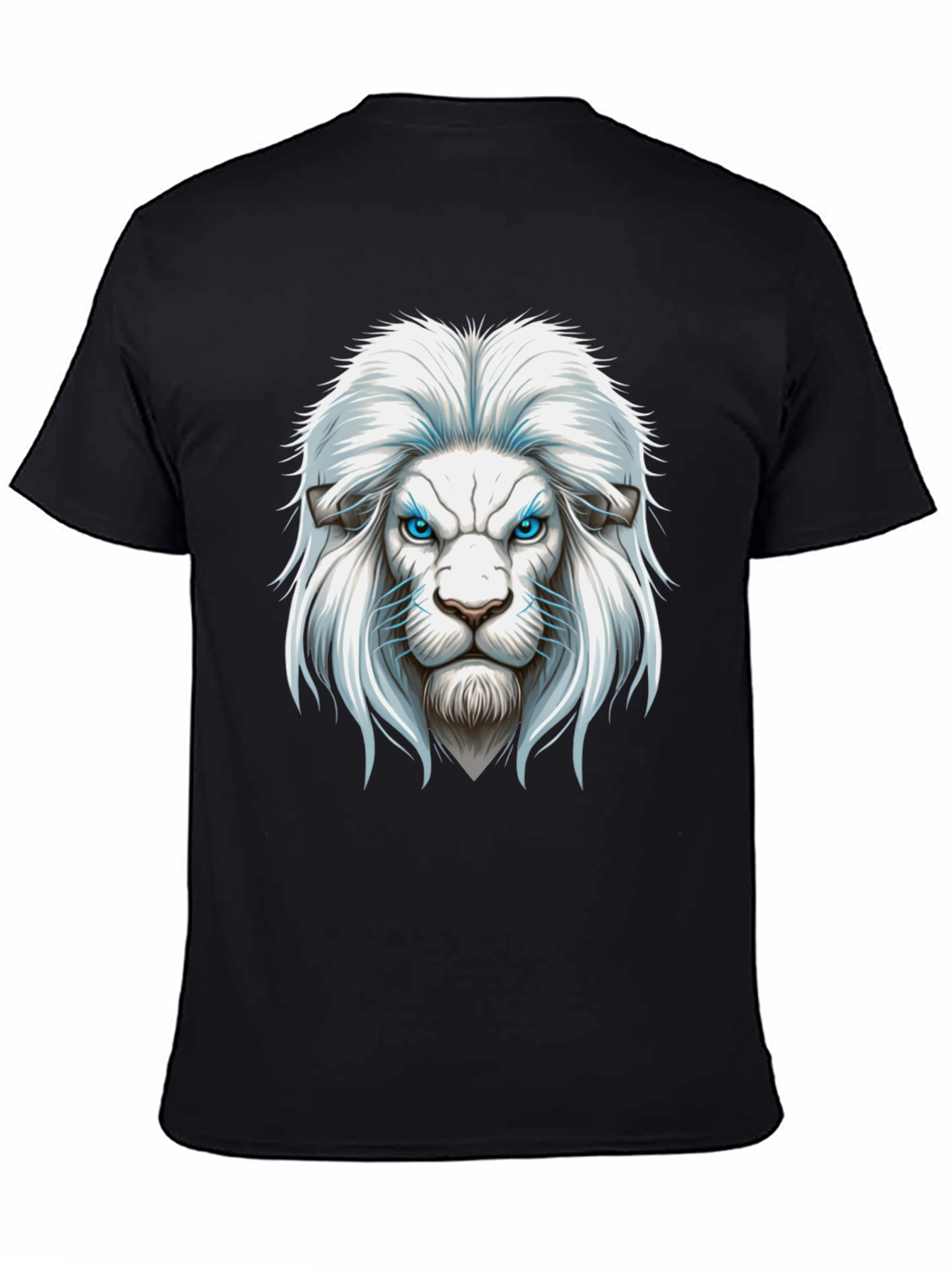 Lion Graphic Print Mens T-Shirt