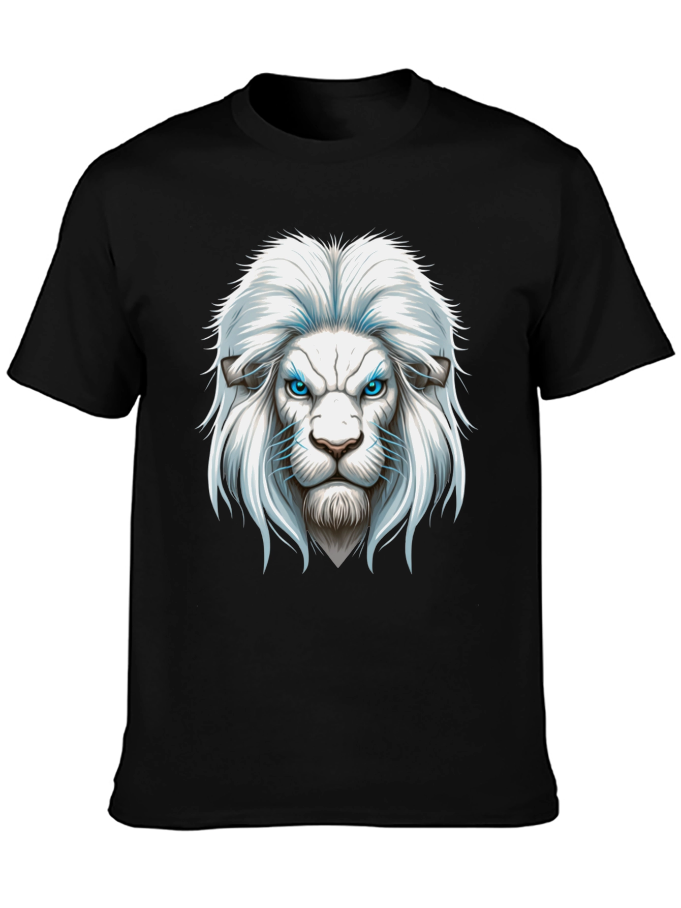 Lion Graphic Print Mens T-Shirt