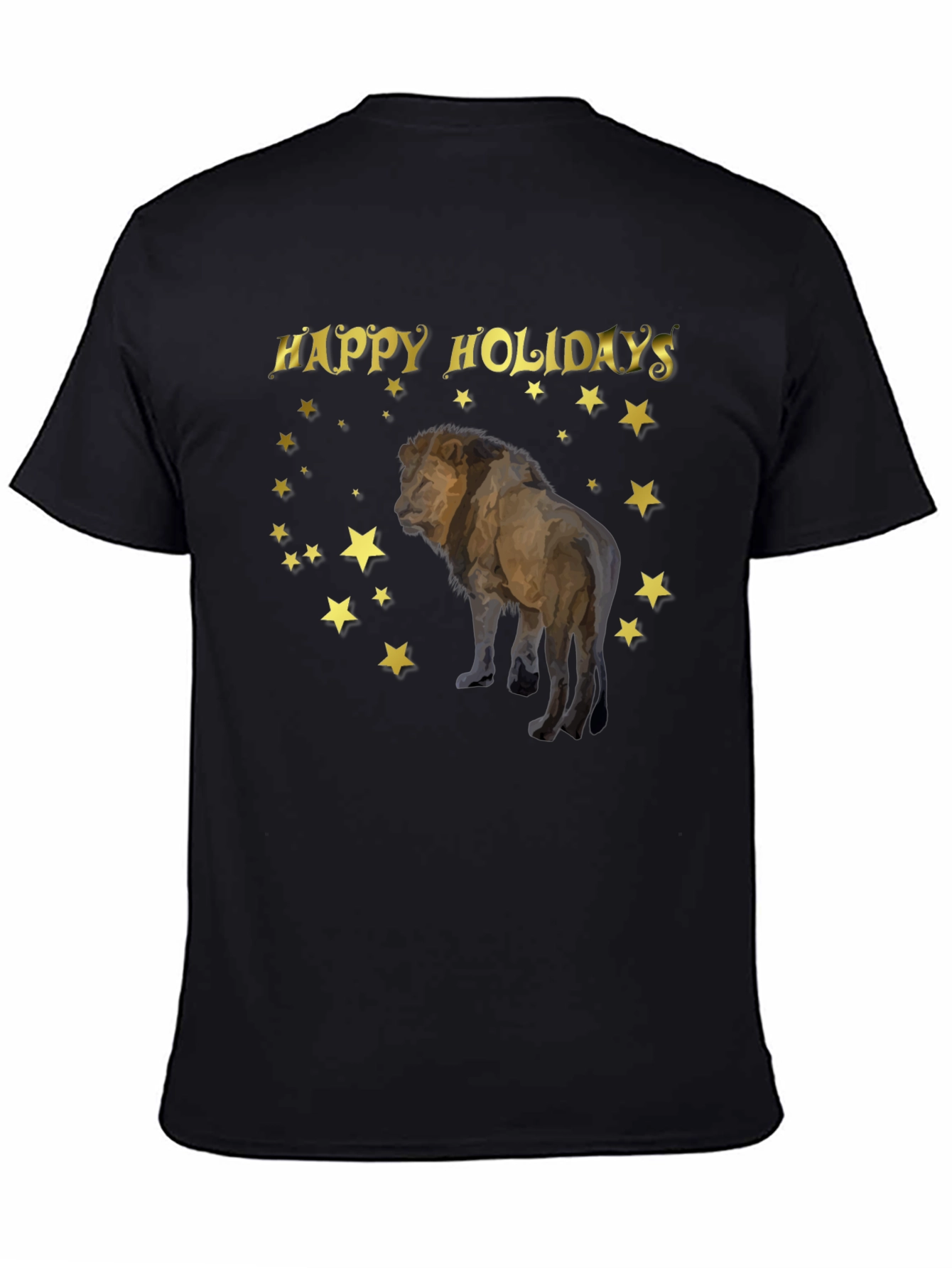Holiday Lion Graphic T-Shirt