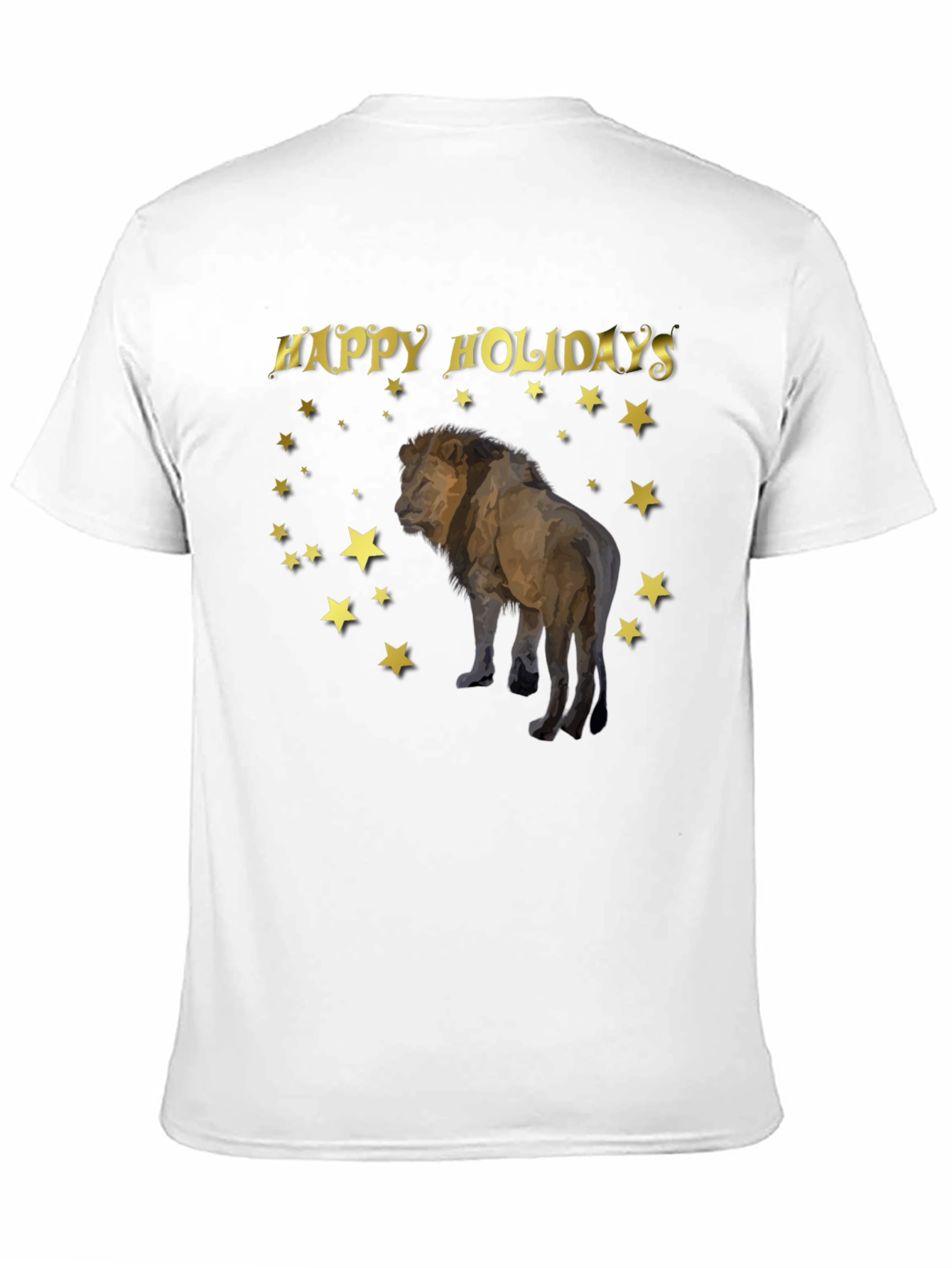 Holiday Lion Graphic T-Shirt