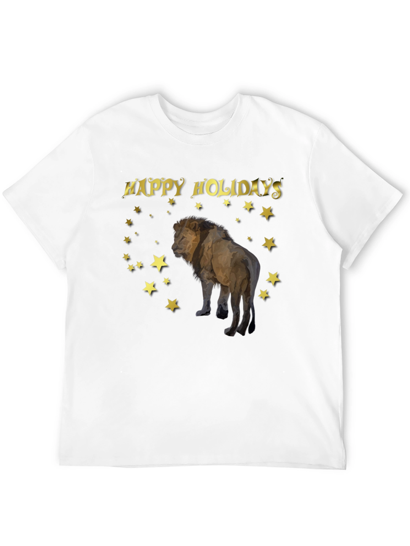 Holiday Lion Graphic T-Shirt