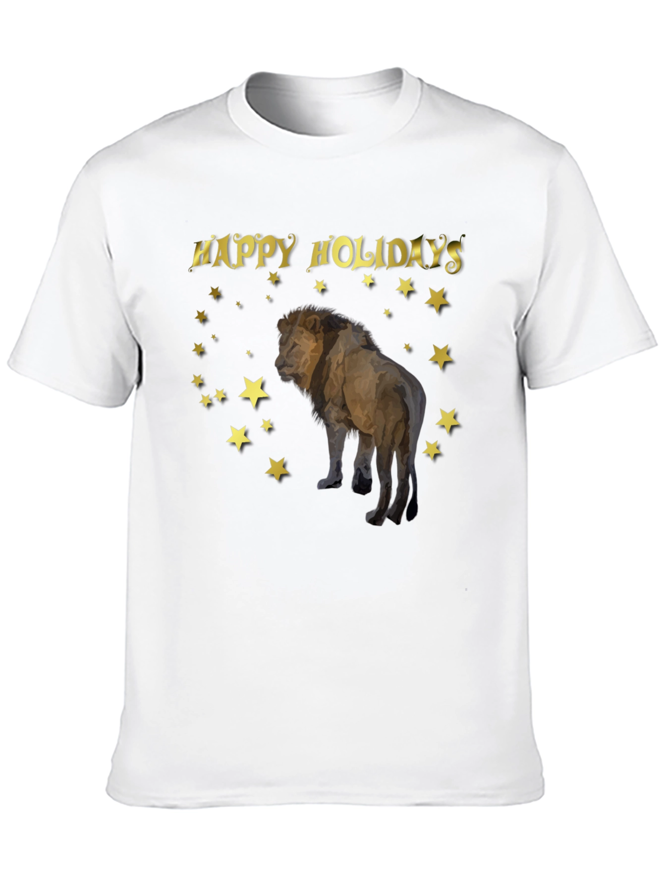 Holiday Lion Graphic T-Shirt