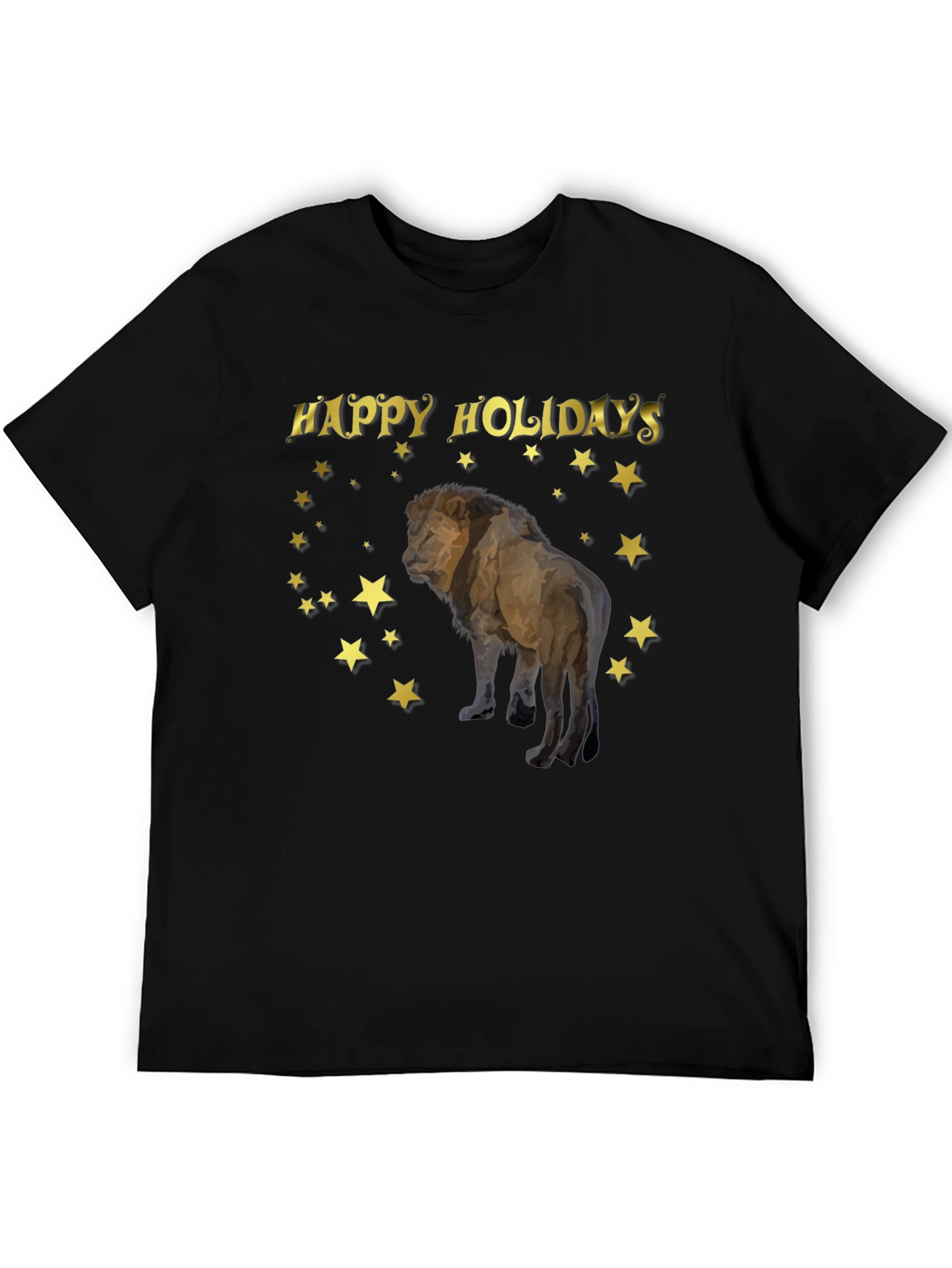 Holiday Lion Graphic T-Shirt