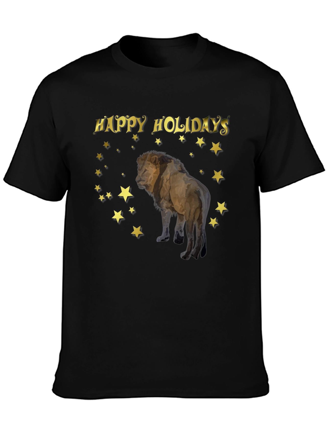 Holiday Lion Graphic T-Shirt