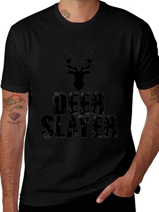Deer Slayer Graphic T-Shirt - Hunting Apparel
