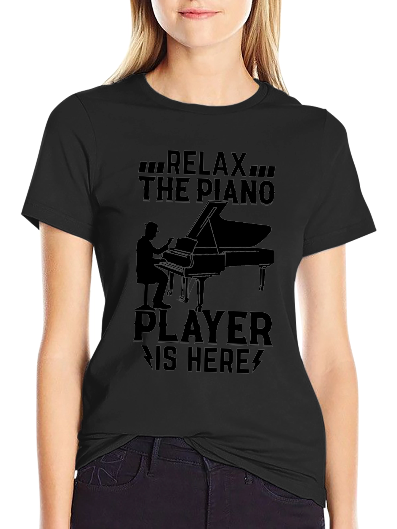 Relax Piano Player T-Shirt