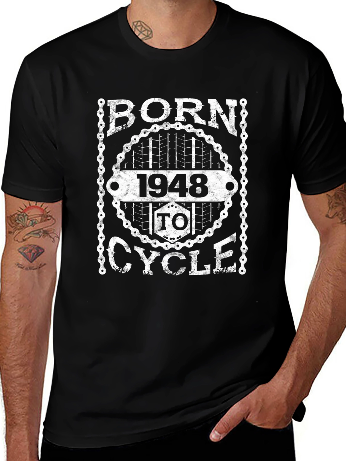 Born in 1948 to Cycle T-Shirt