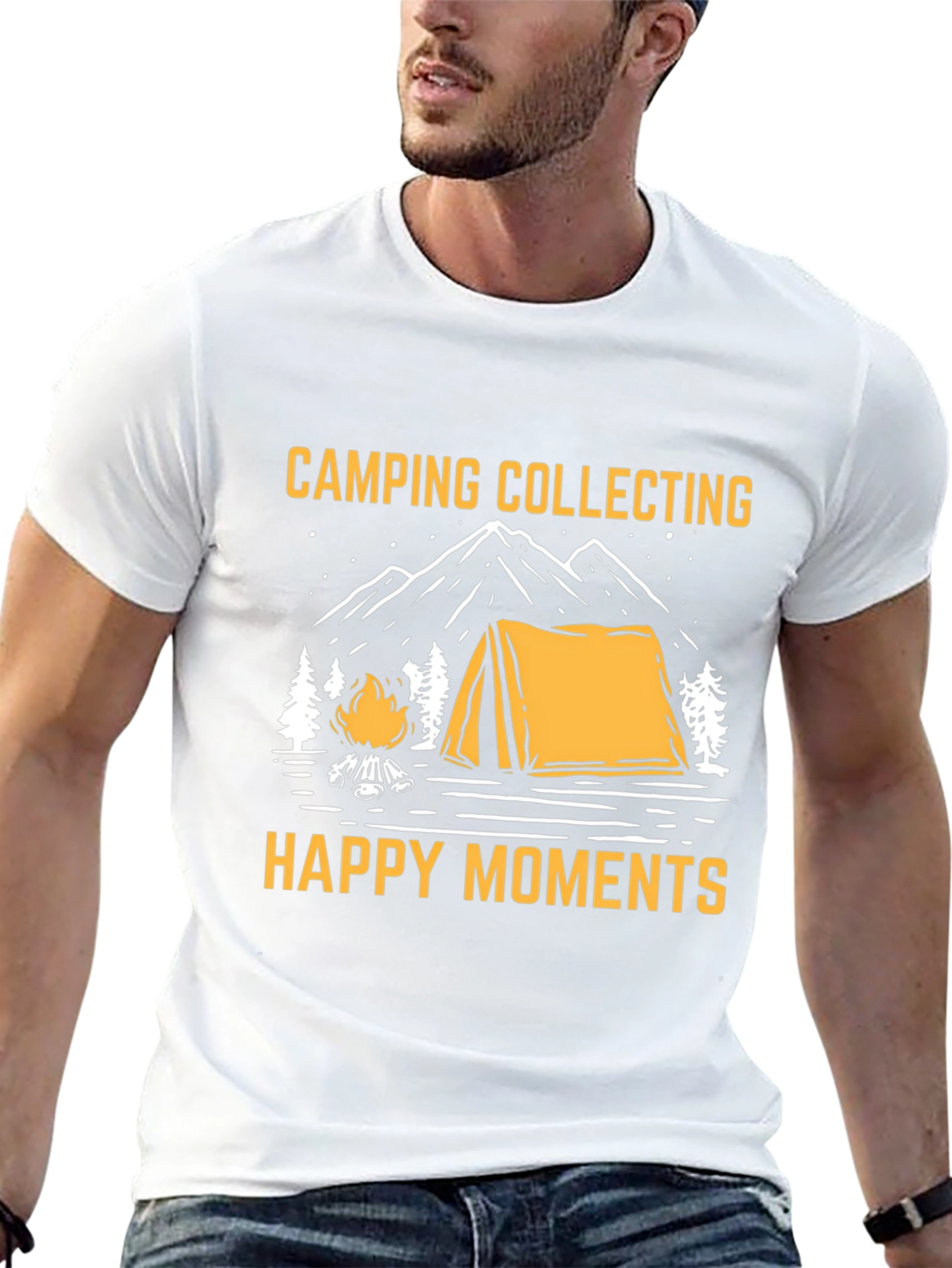 Camping Collecting Happy Moments T-Shirt