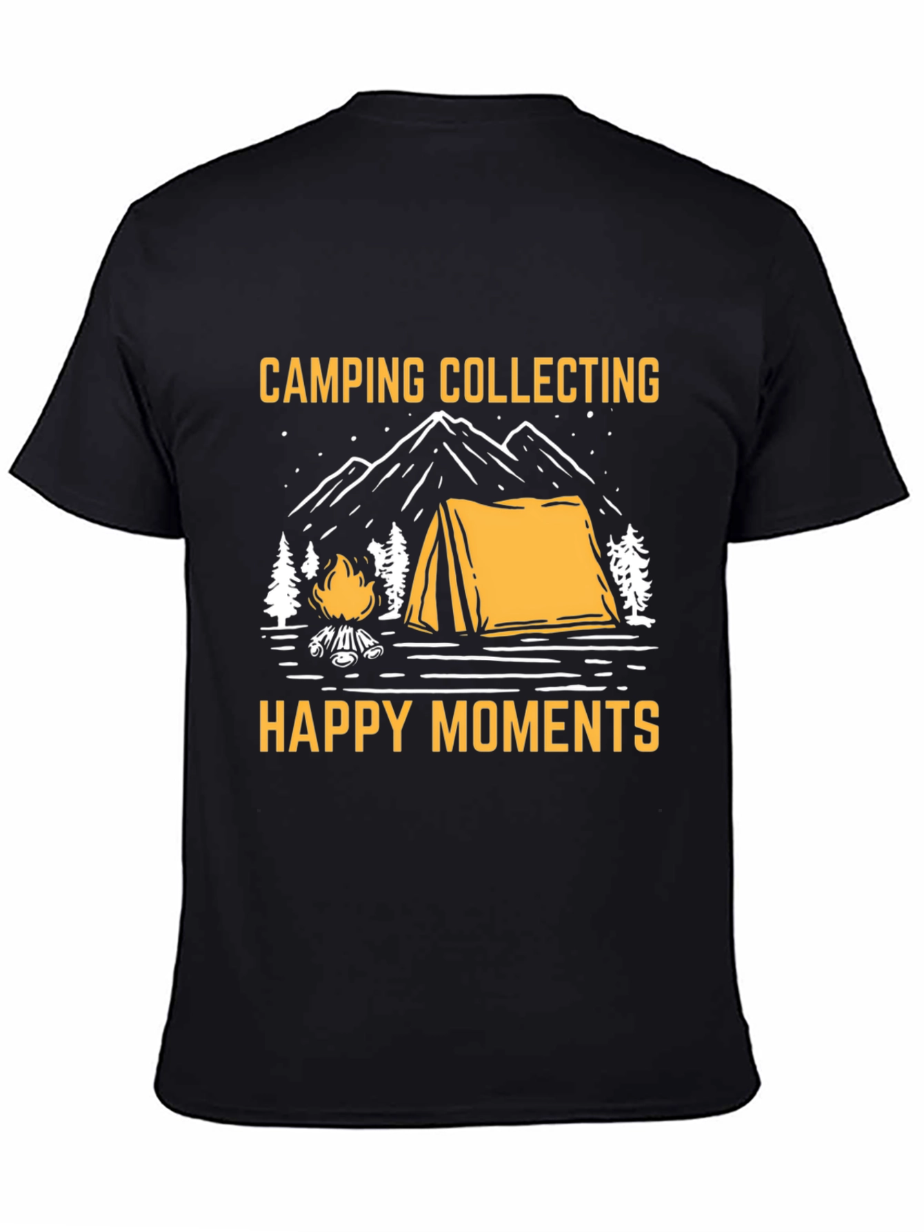 Camping Collecting Happy Moments T-Shirt
