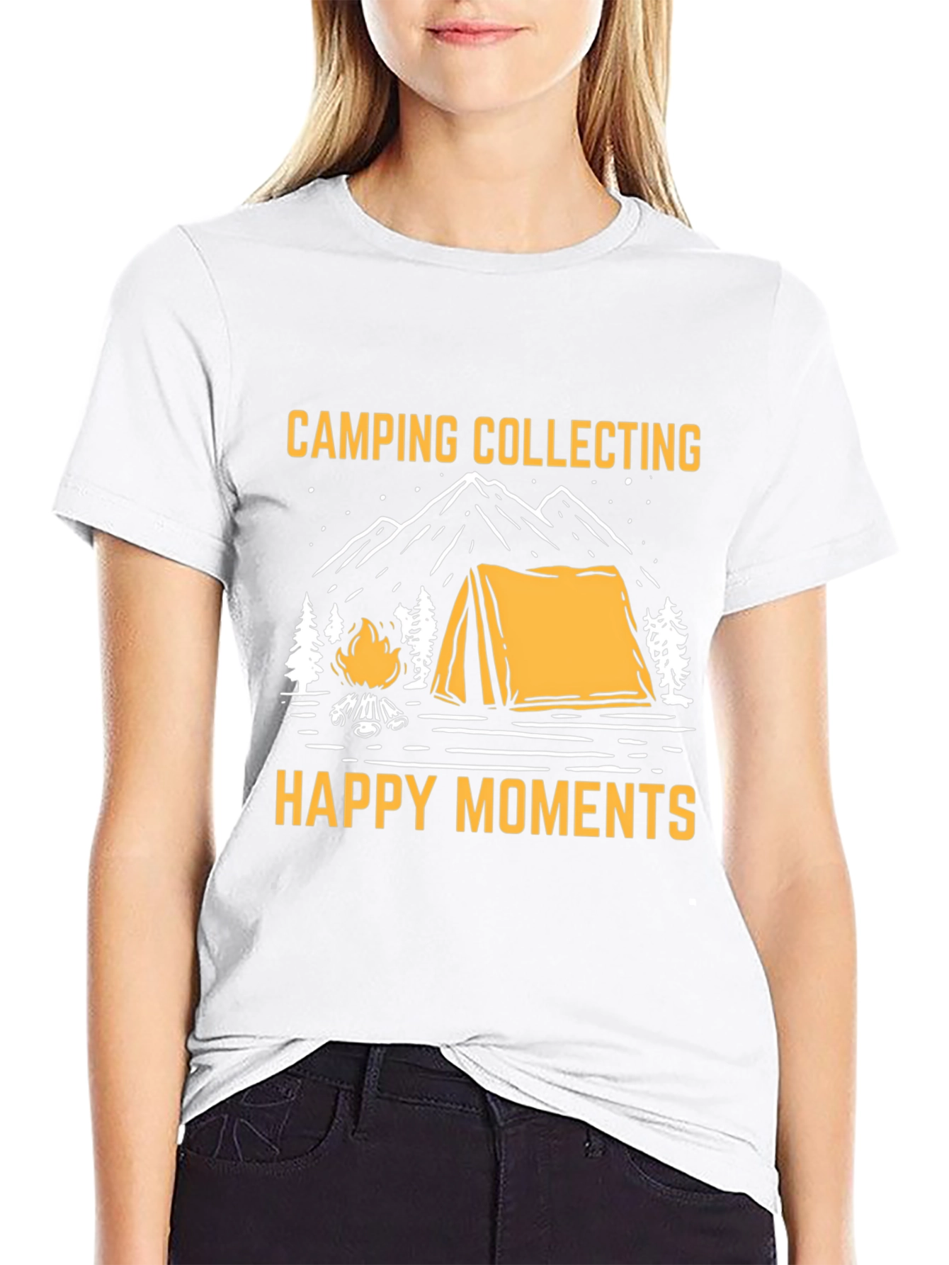 Camping Collecting Happy Moments T-Shirt