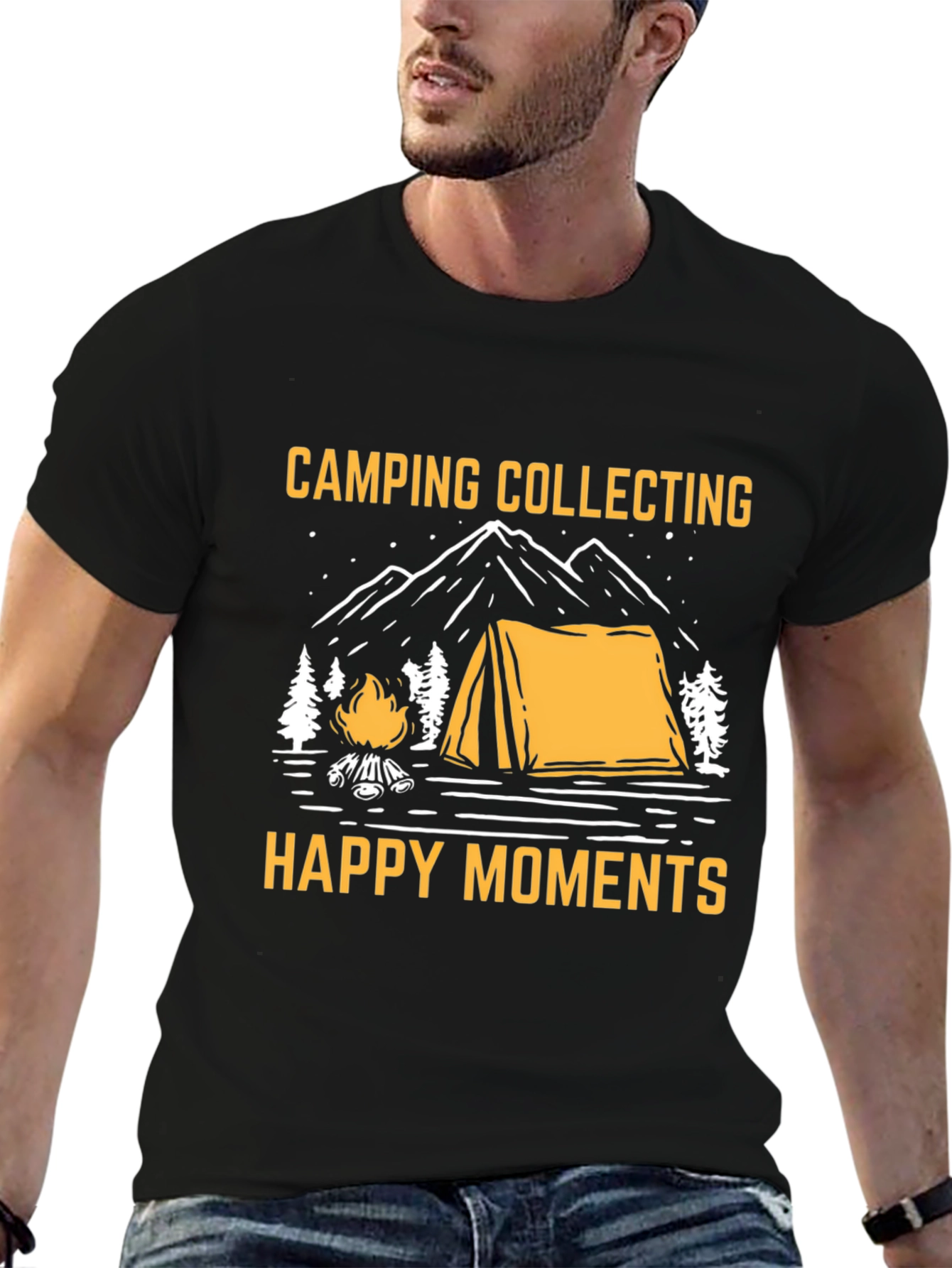 Camping Collecting Happy Moments T-Shirt