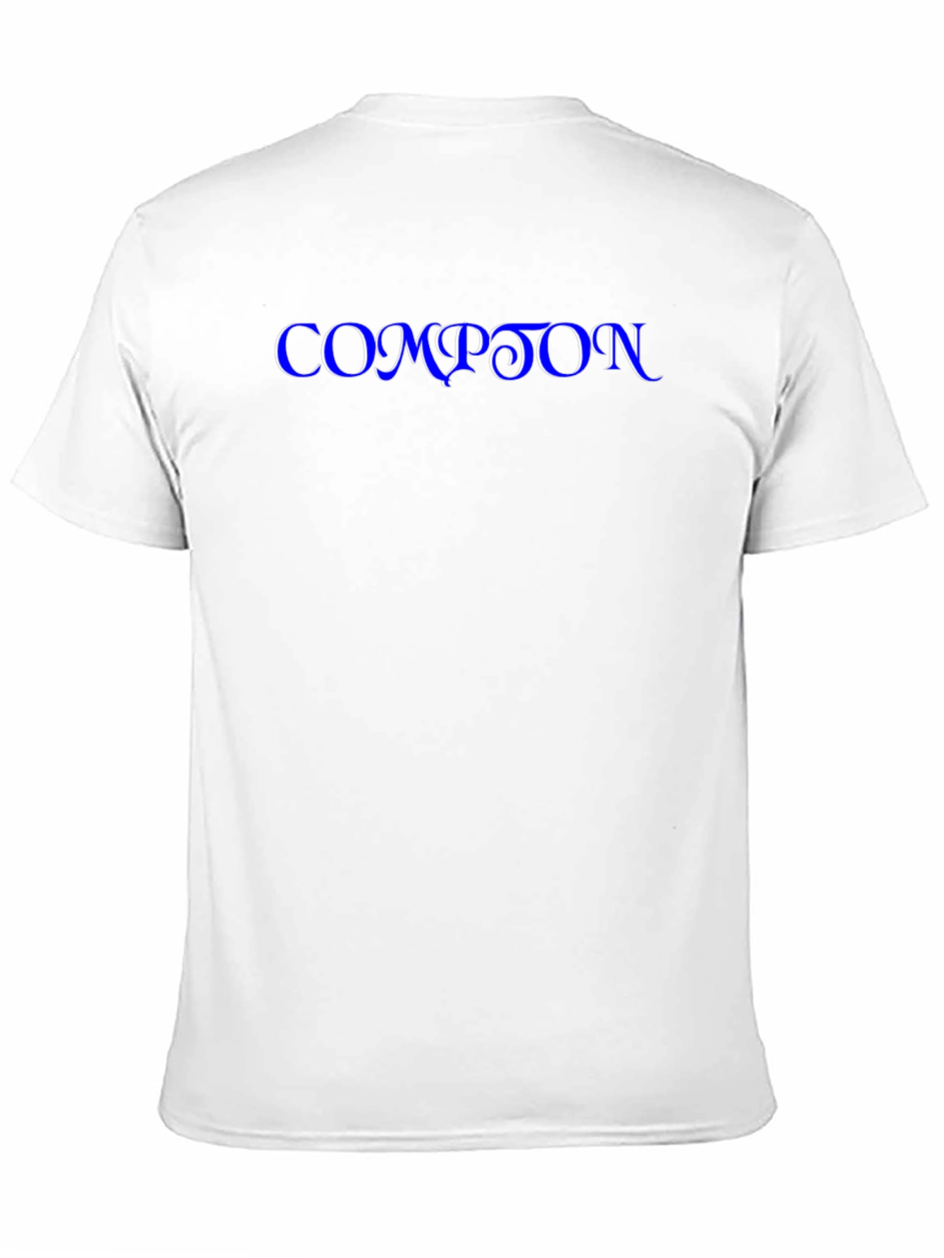 Compton Graphic Print Black T-Shirt