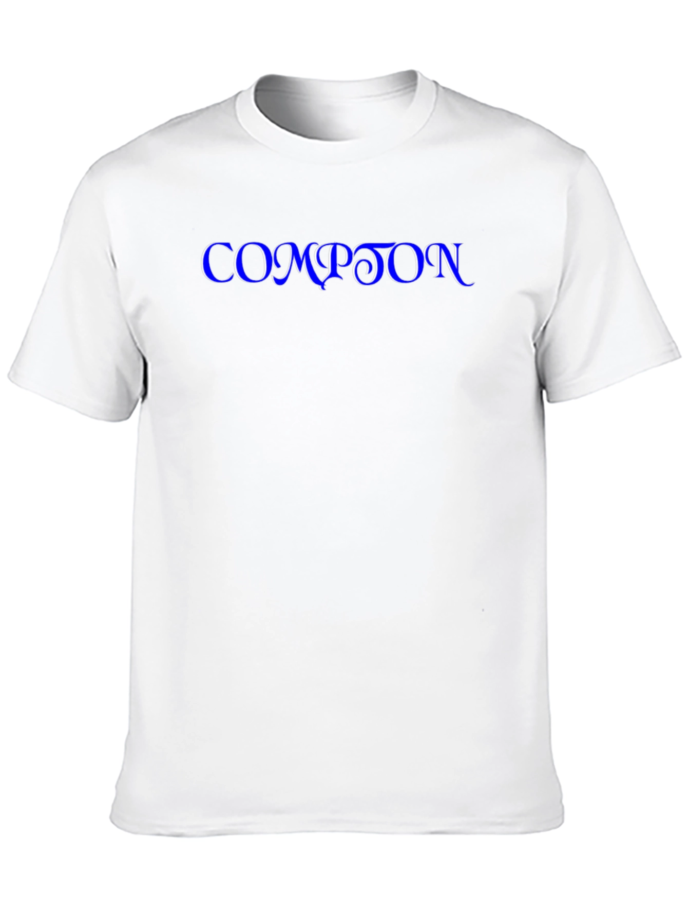 Compton Graphic Print Black T-Shirt