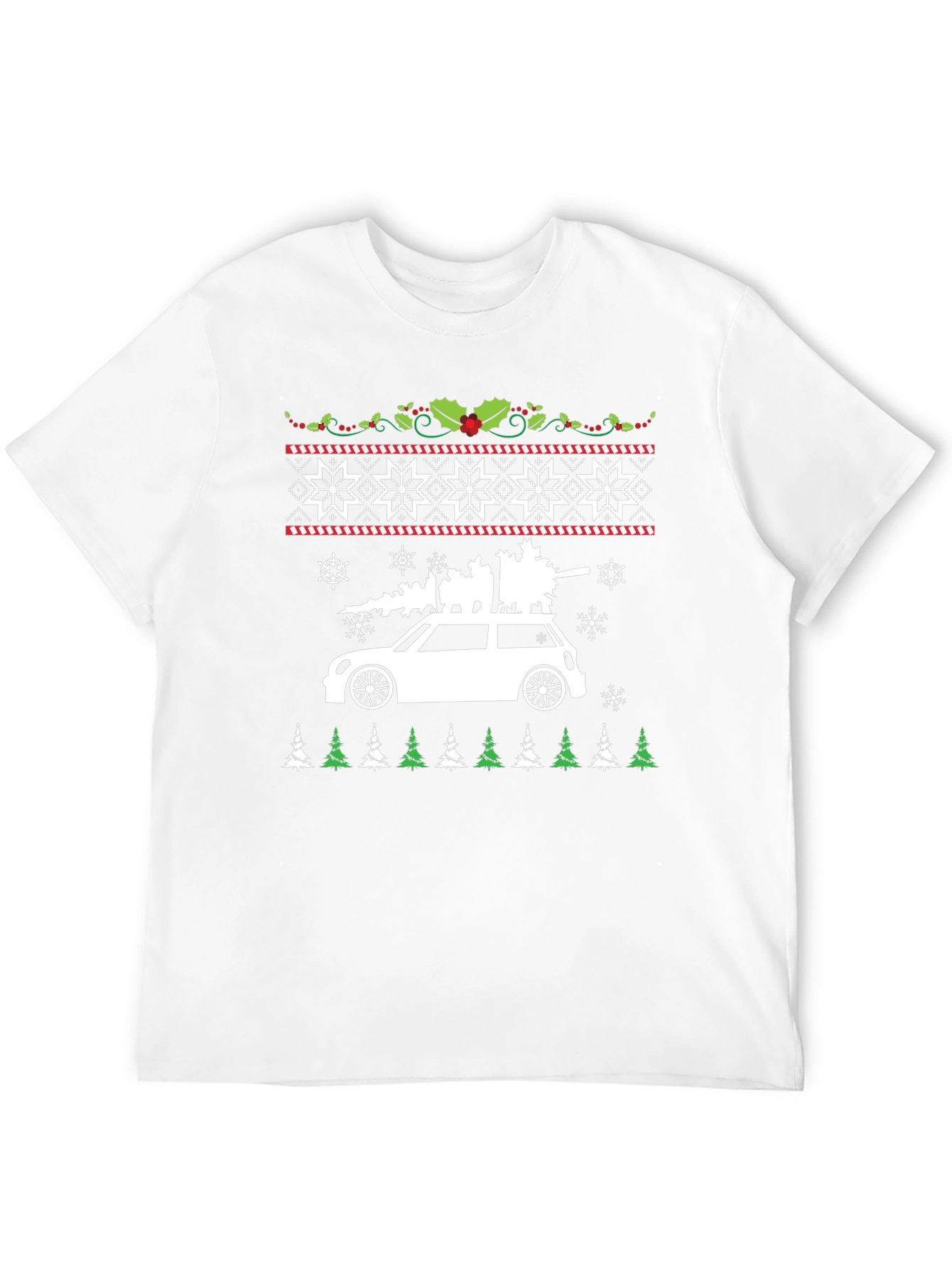 Christmas Car Tree T-Shirt