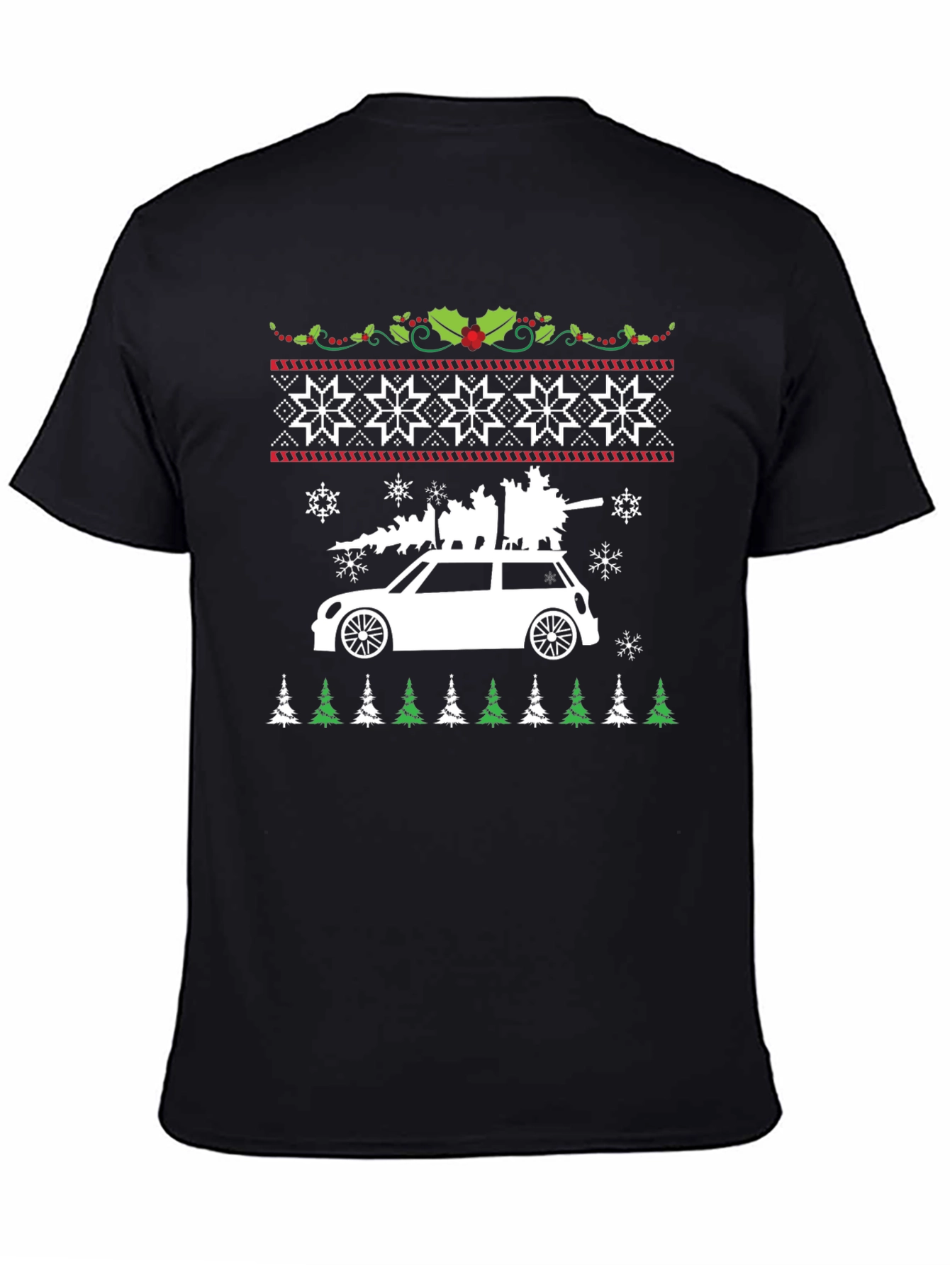 Christmas Car Tree T-Shirt
