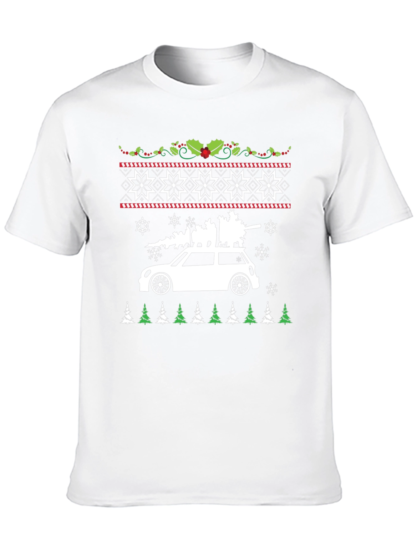 Christmas Car Tree T-Shirt