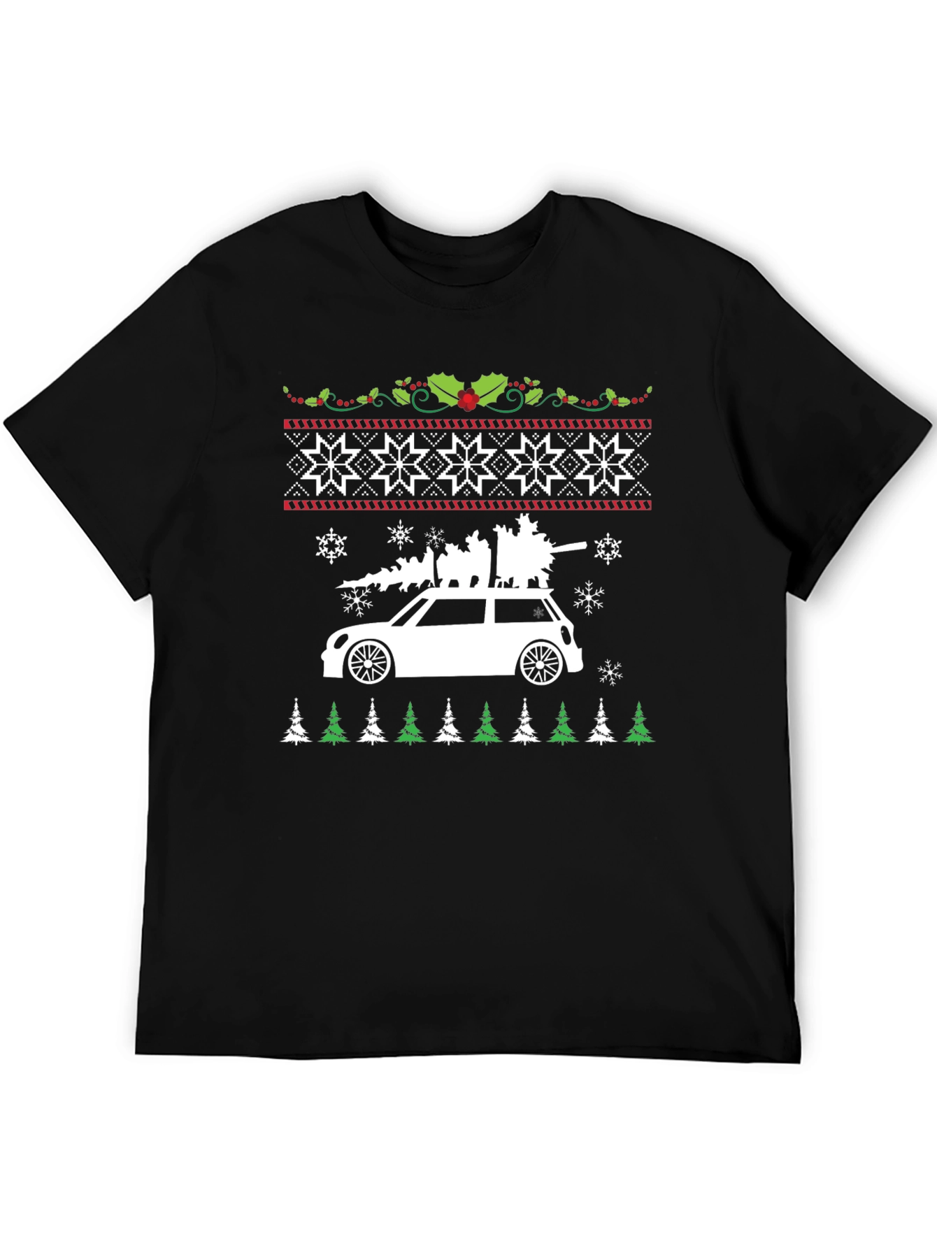 Christmas Car Tree T-Shirt