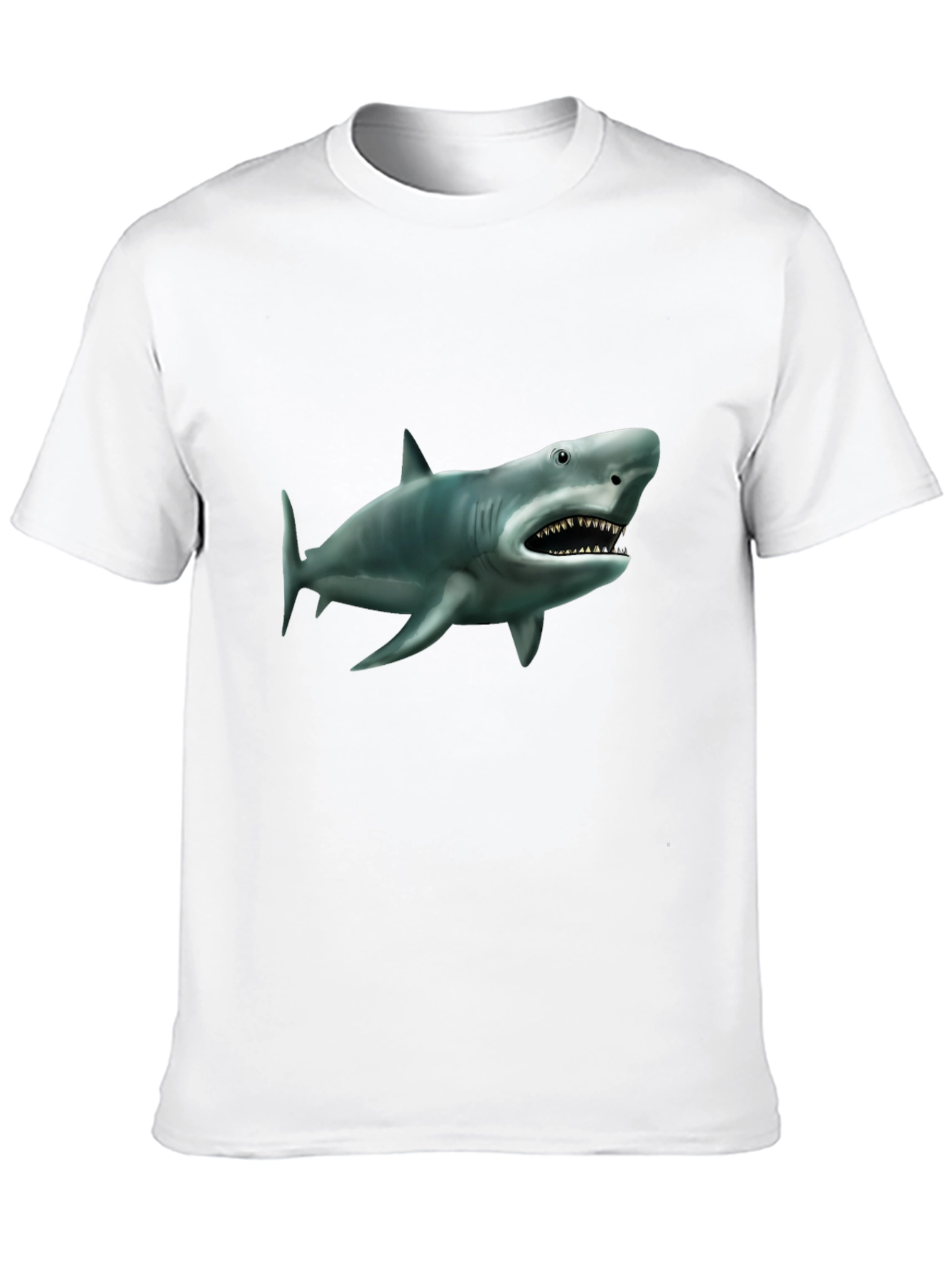 Shark Graphic Black T-Shirt