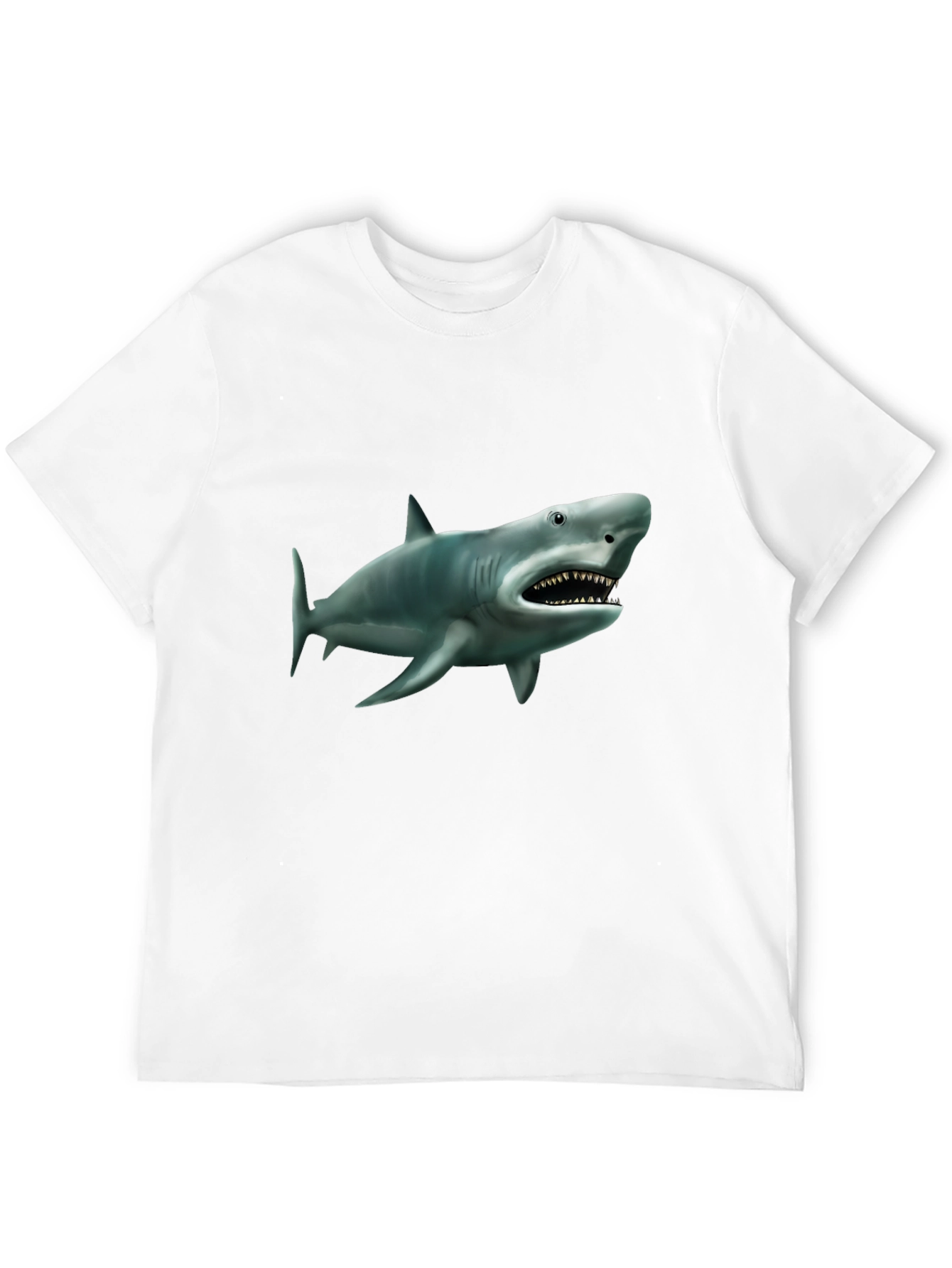 Shark Graphic Black T-Shirt