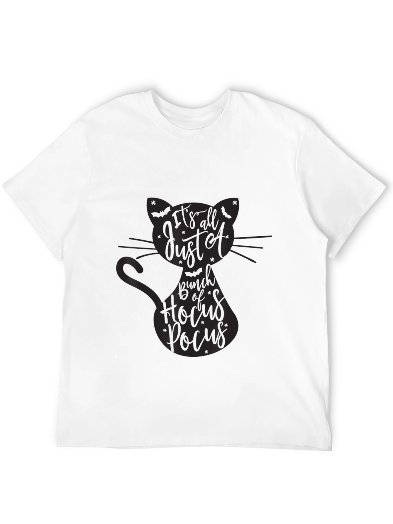 Hocus Pocus Cat Graphic Tee - Halloween Ready