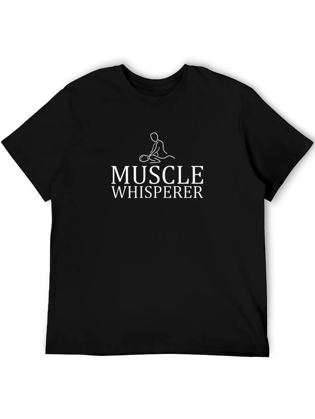 Muscle Whisperer Massage Therapist Graphic T-Shirt