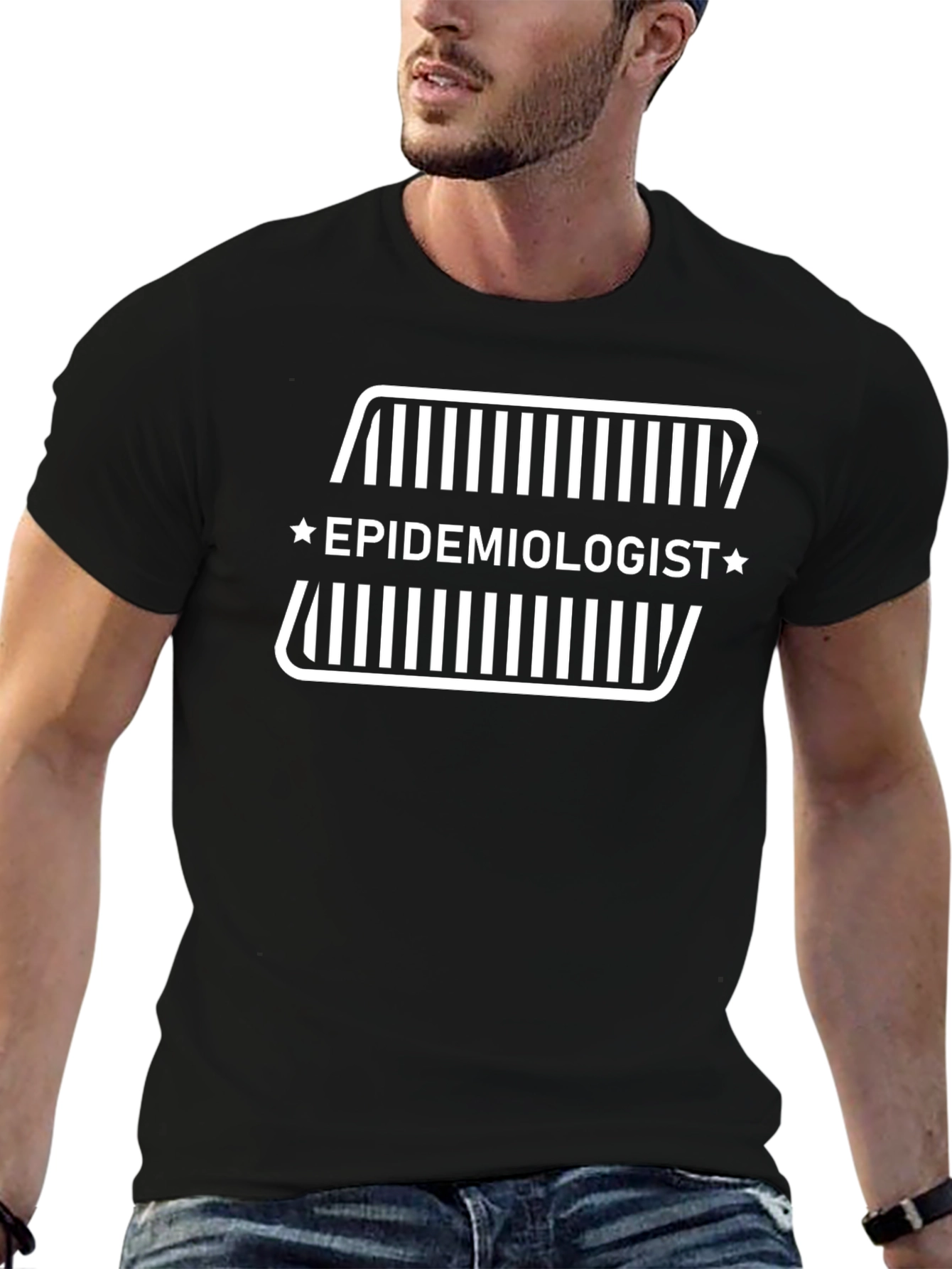 Epidemiologist T-Shirt - Black Graphic Tee