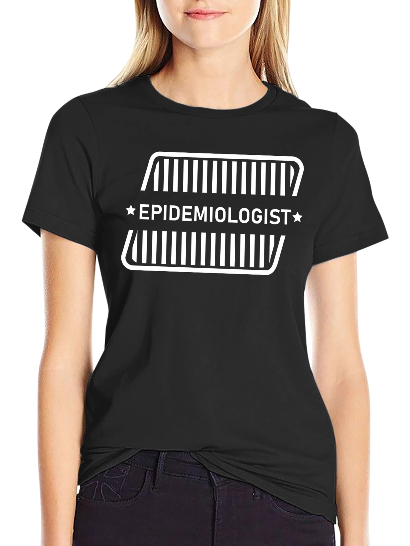 Epidemiologist T-Shirt - Black Graphic Tee