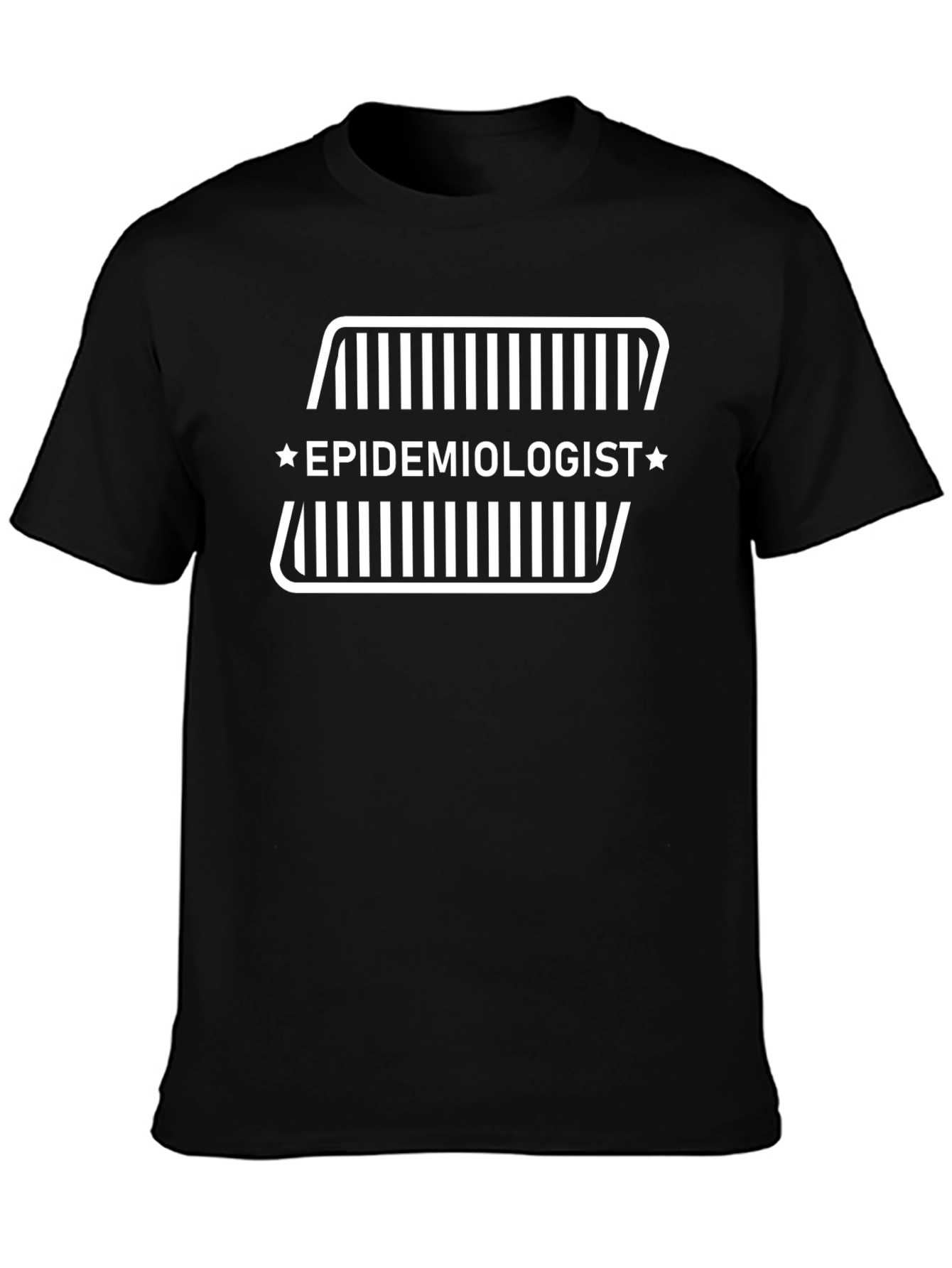 Epidemiologist T-Shirt - Black Graphic Tee
