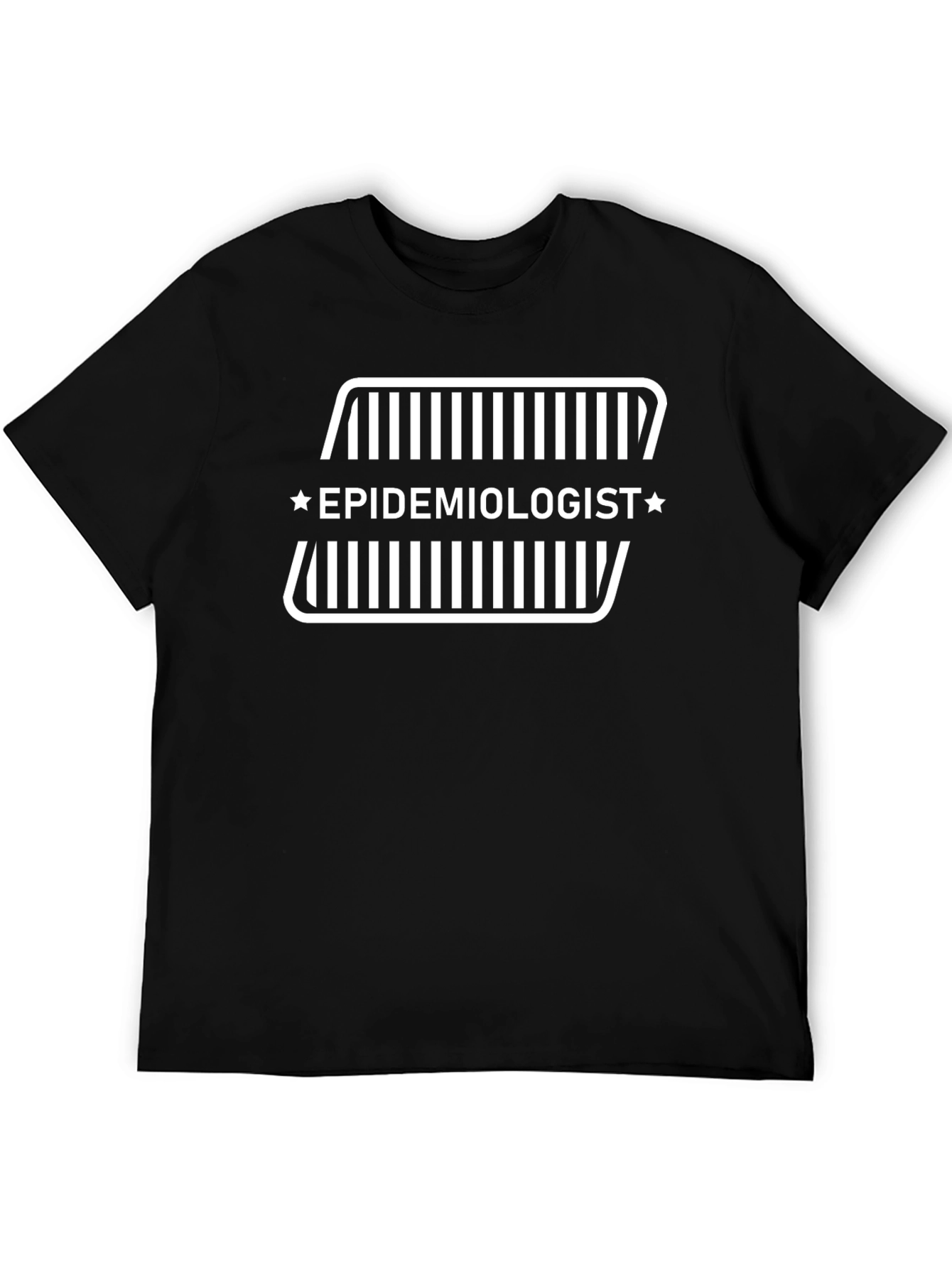 Epidemiologist T-Shirt - Black Graphic Tee