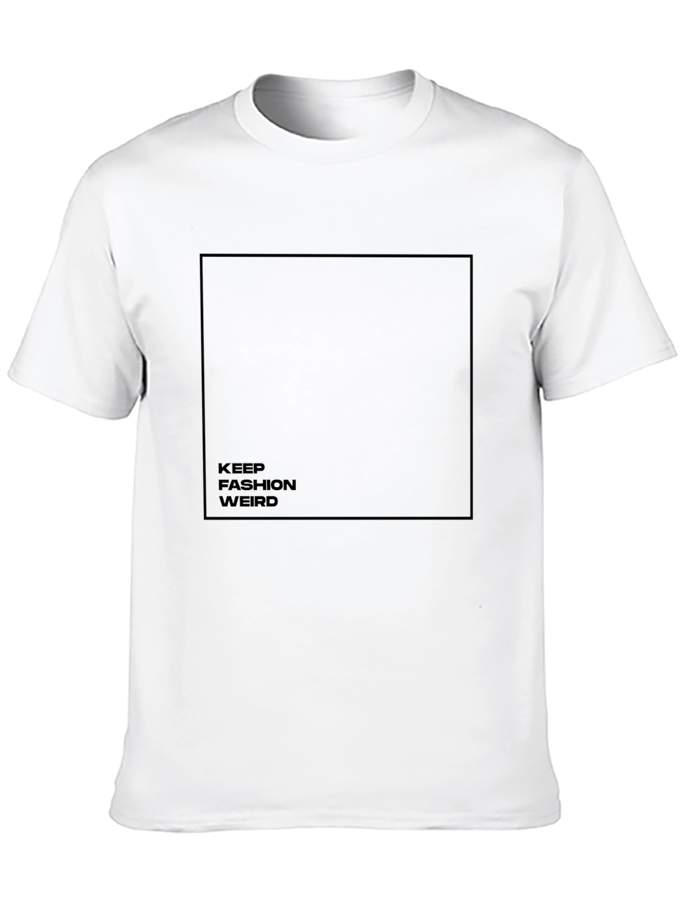 Keep Fashion Weird Black T-Shirt