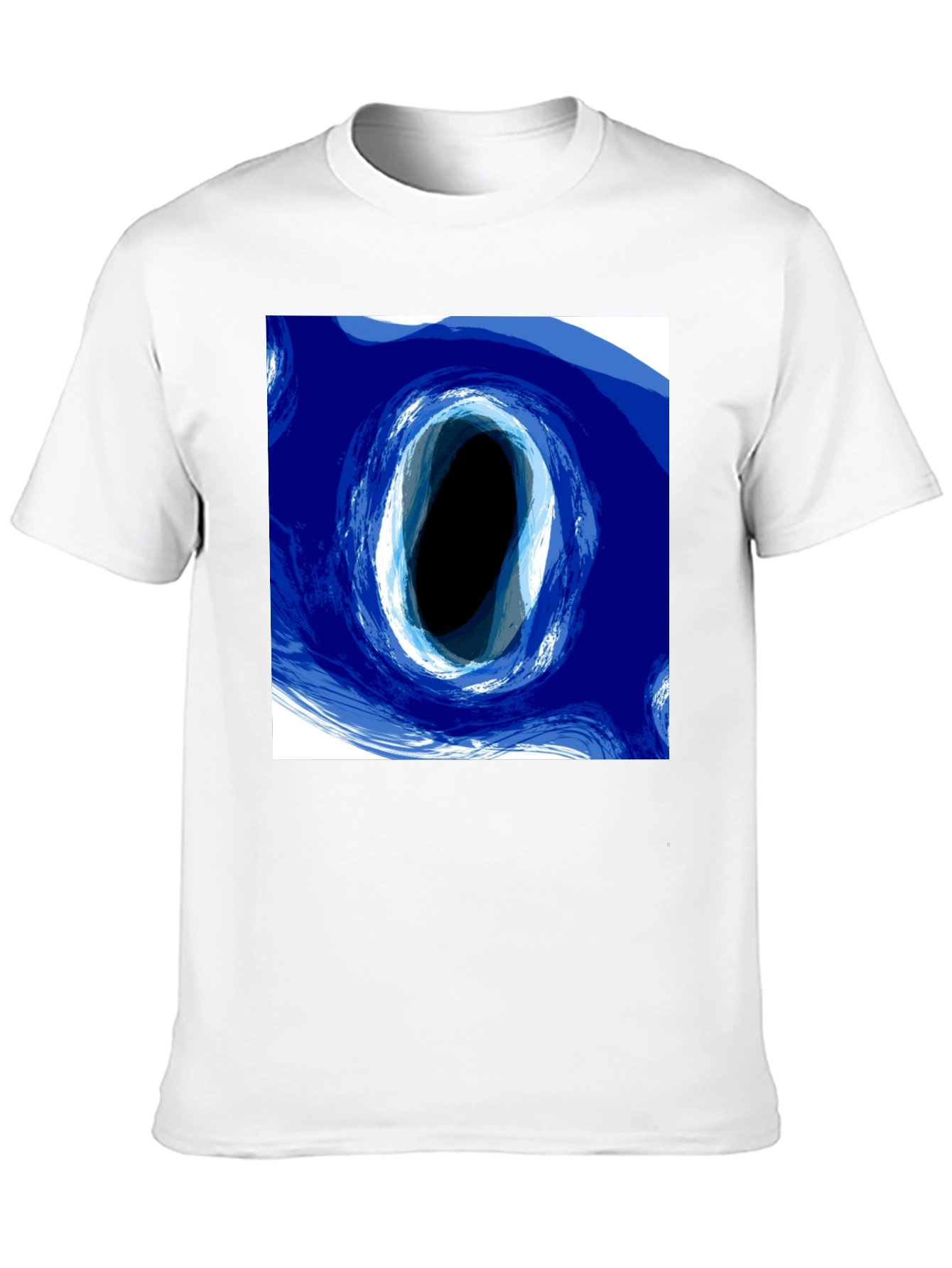 Abstract Portal Graphic Tee - Modern Art Design