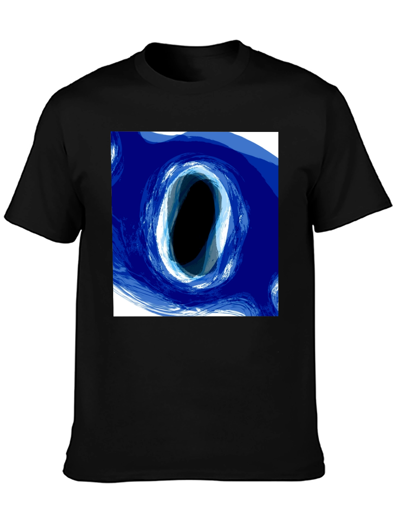 Abstract Portal Graphic Tee - Modern Art Design
