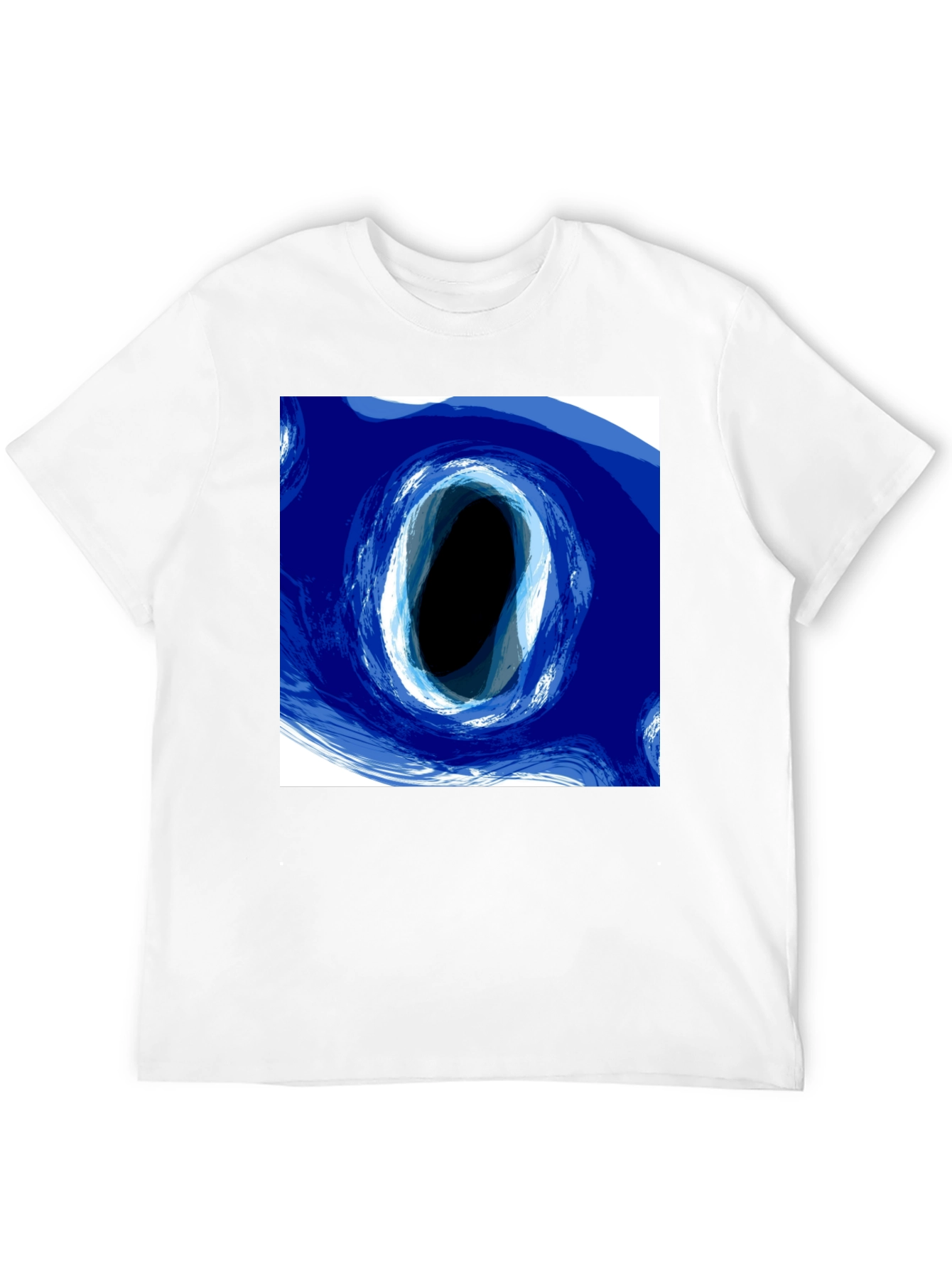 Abstract Portal Graphic Tee - Modern Art Design