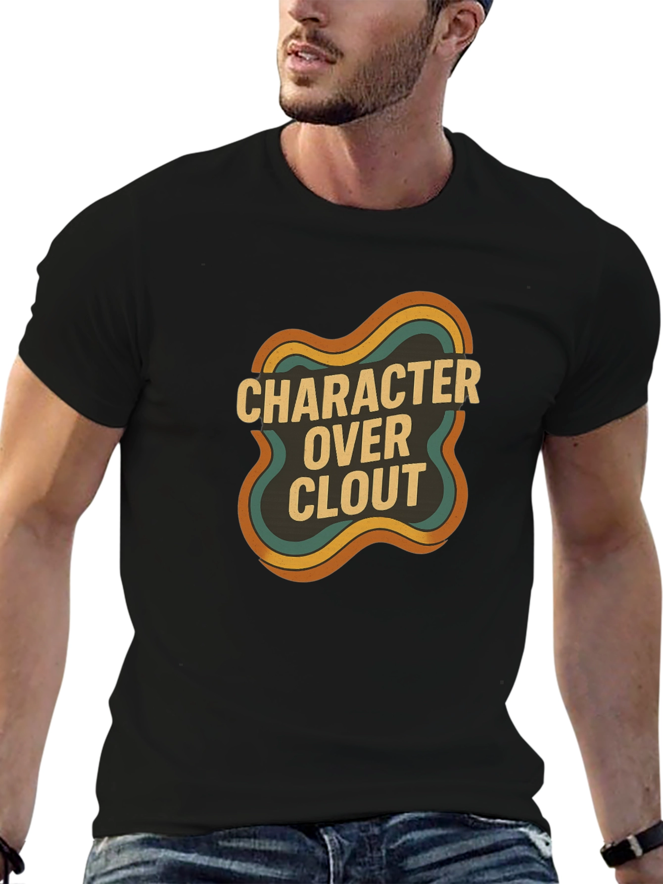 Character Over Clout Graphic Tee
