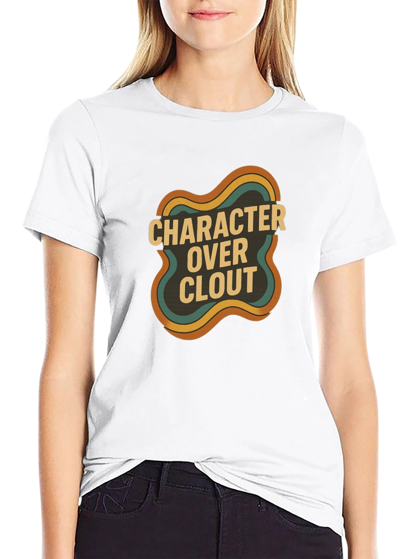 Character Over Clout Graphic Tee
