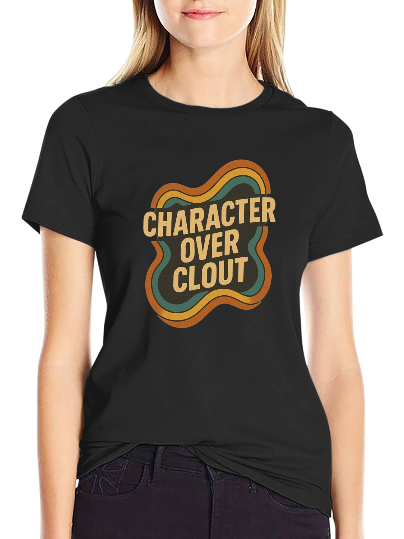 Character Over Clout Graphic Tee