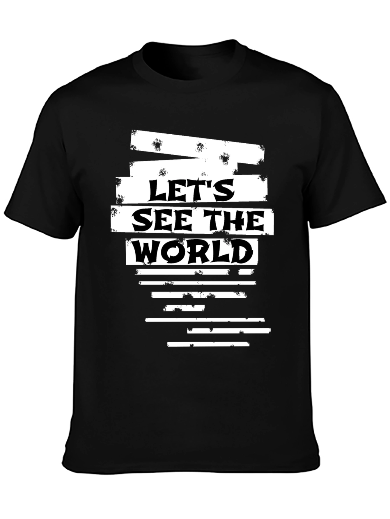 Lets See The World Graphic T-Shirt
