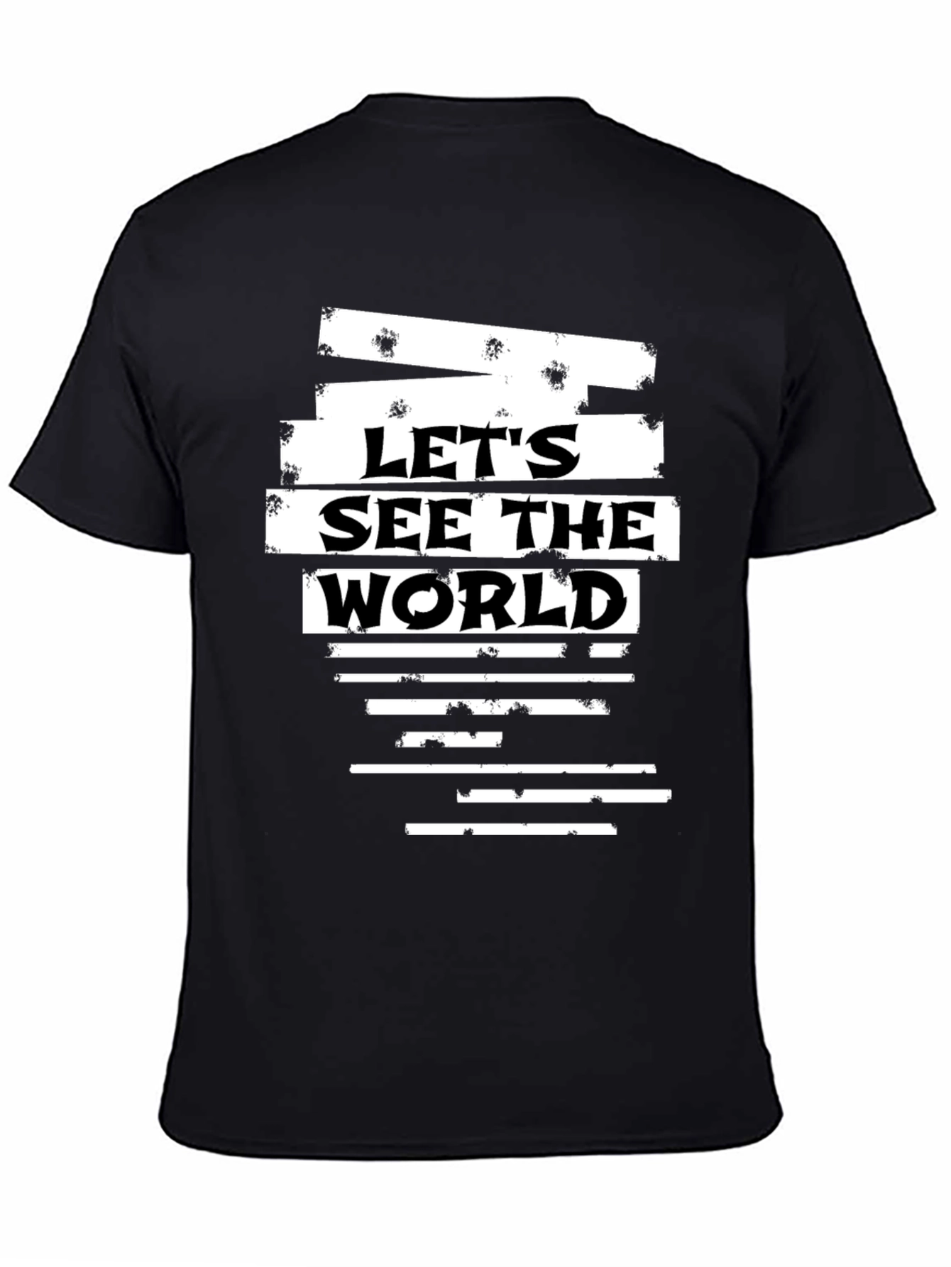 Lets See The World Graphic T-Shirt