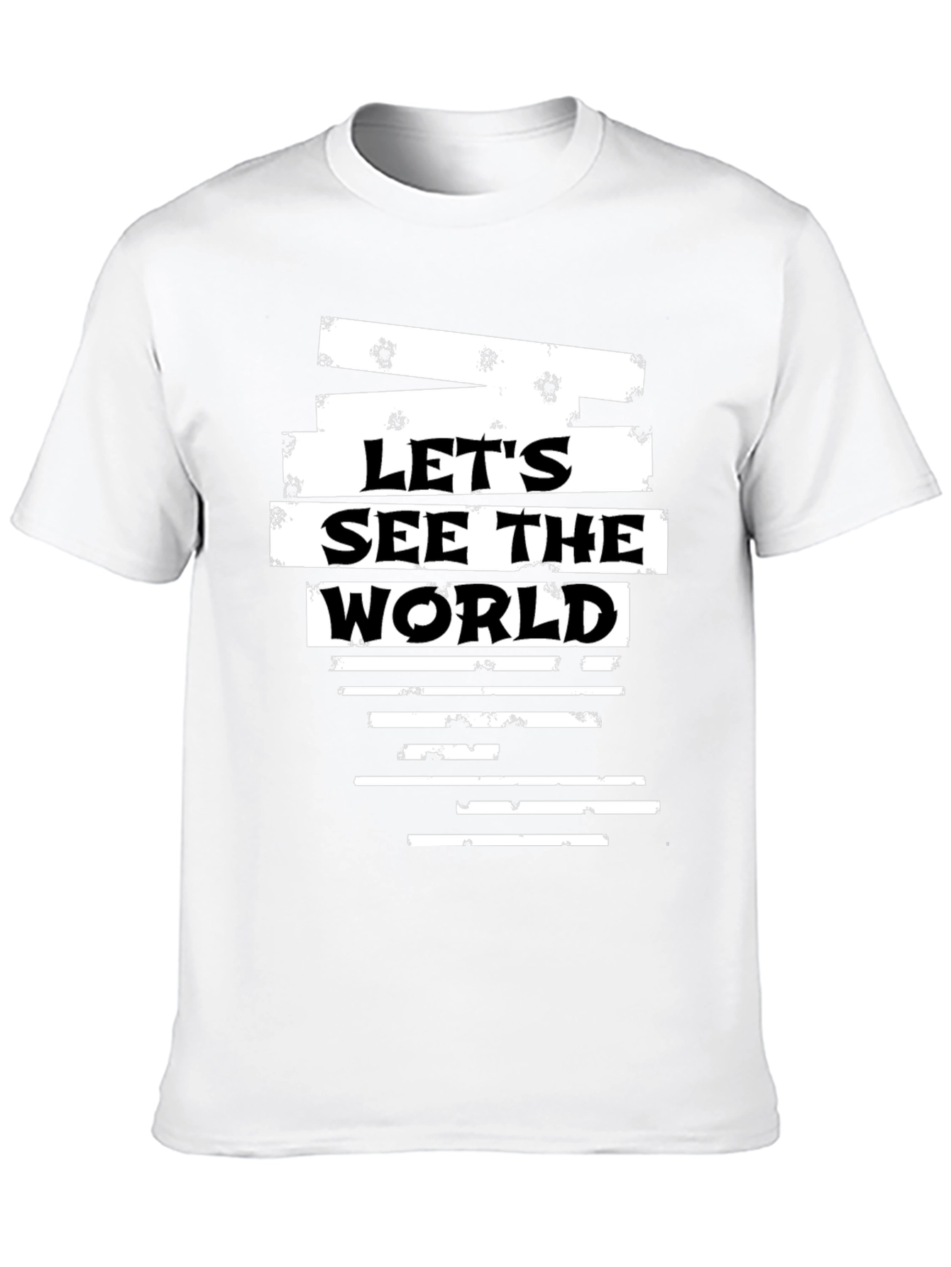 Lets See The World Graphic T-Shirt